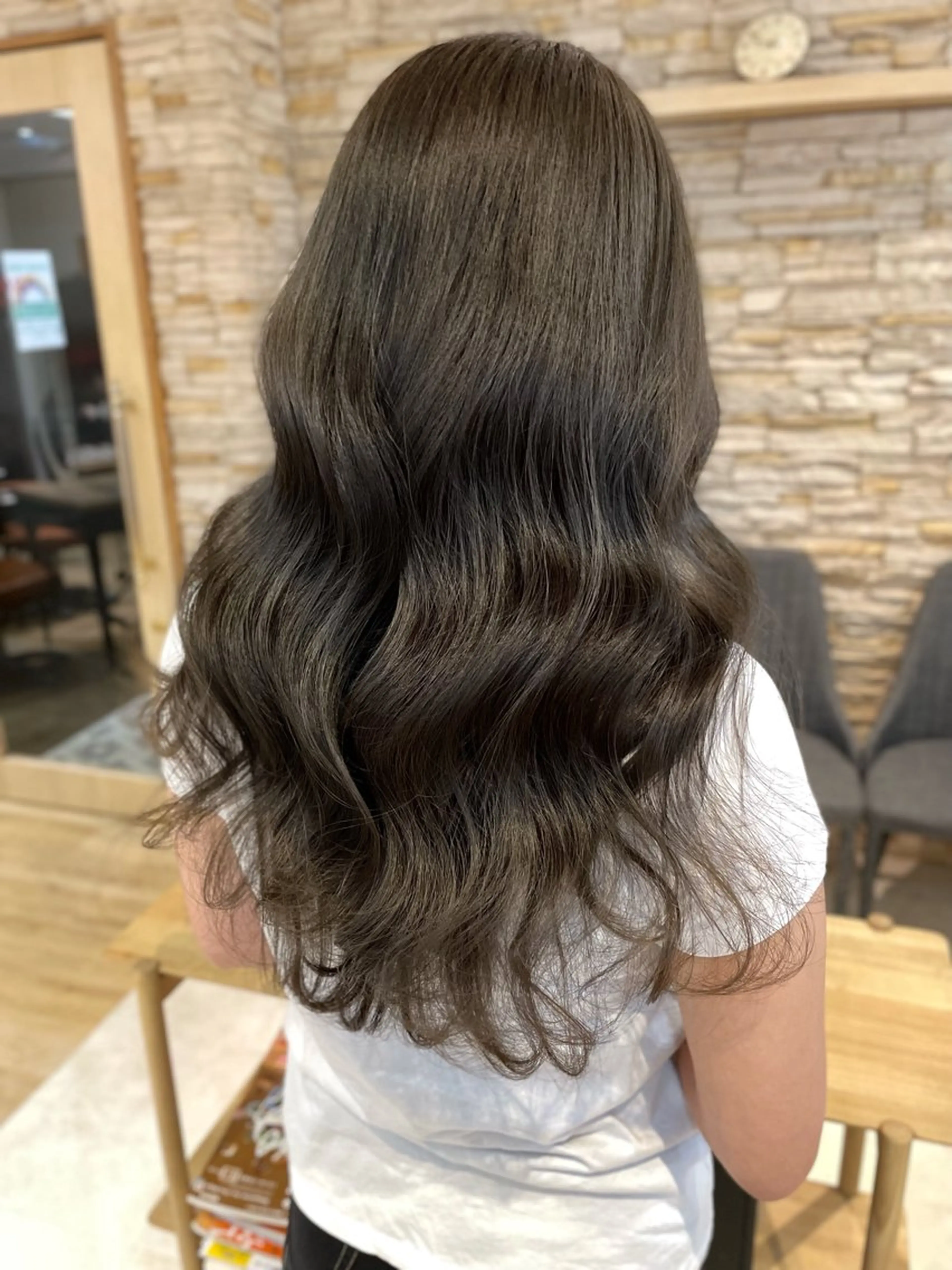 セミロング ブリーチ/ ダブルカラー/RYOのヘアスタイル