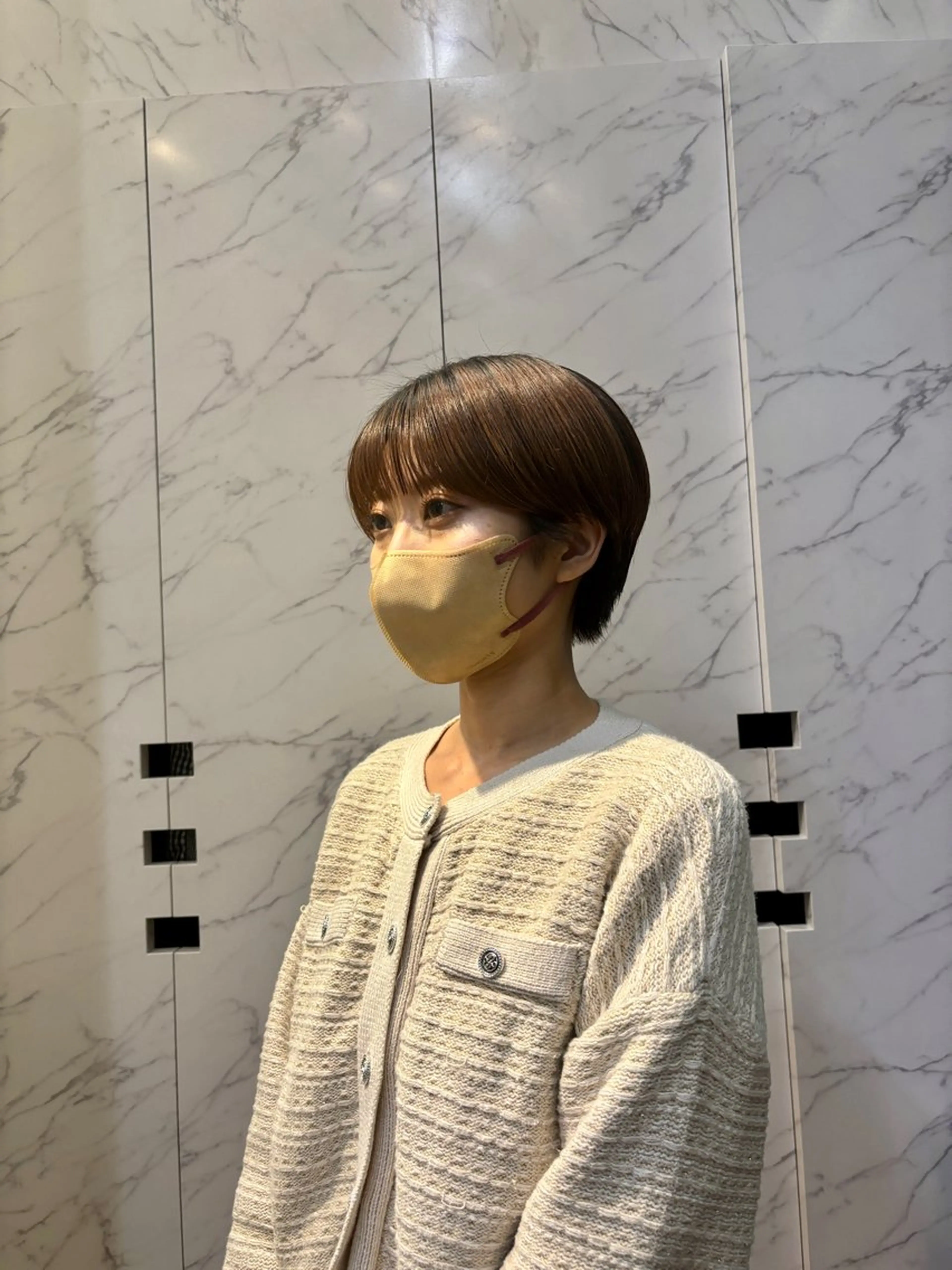 ショート ショートヘア miu /透明感カラーのヘアスタイル