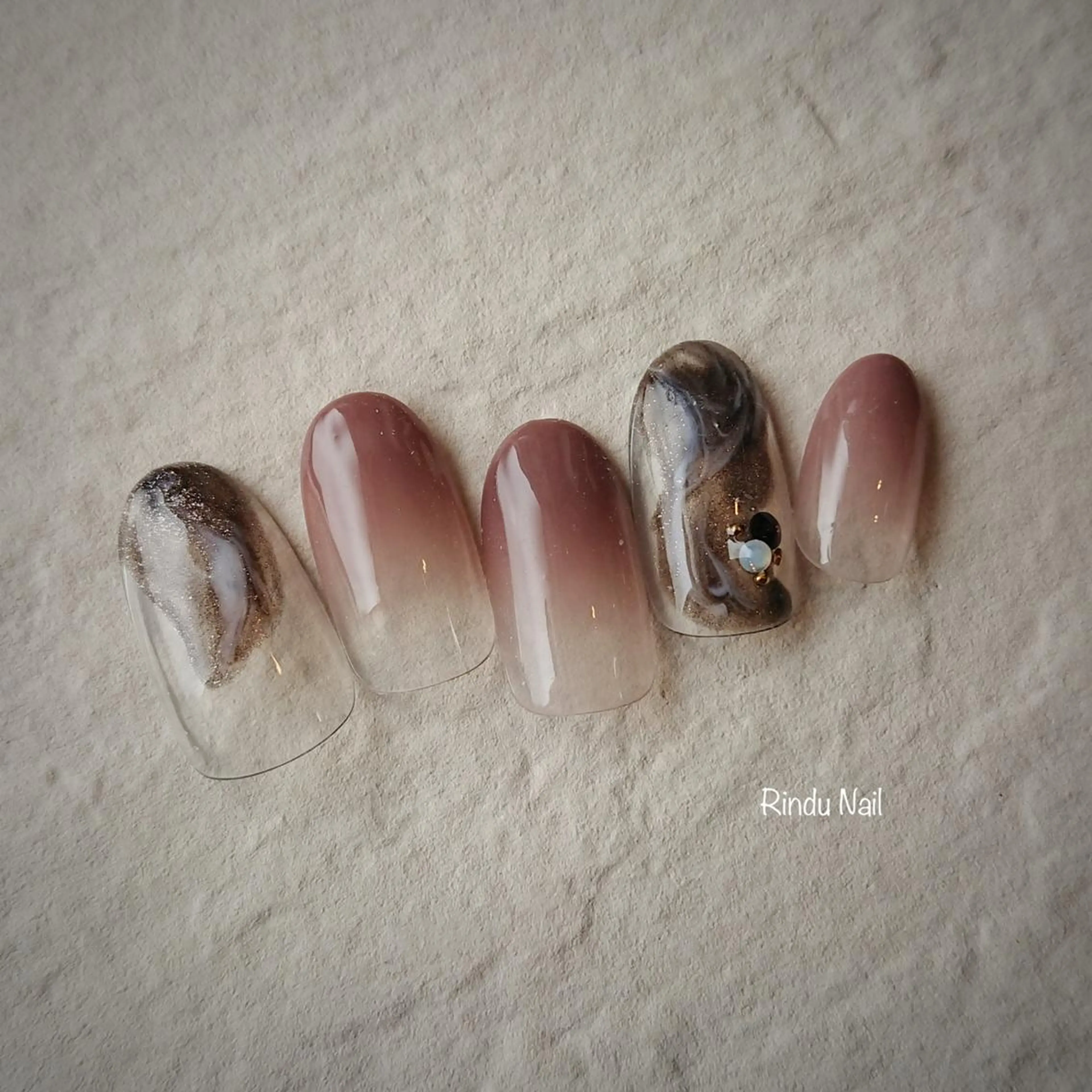 ネイル Rindu Nail 名駅miniのネイルデザイン