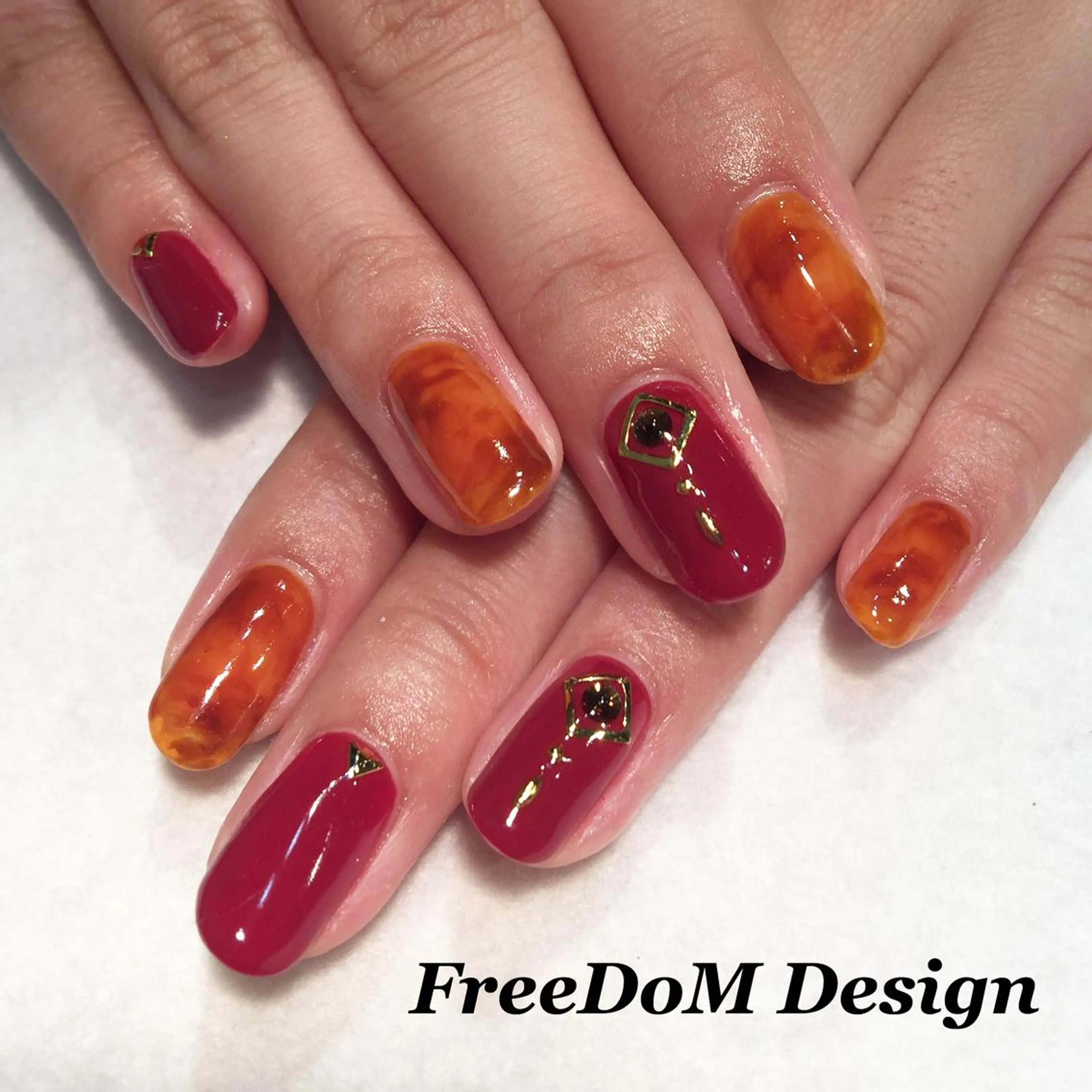 ネイル アートネイル ＦreeDoＭ   Design所属・W KUMIのネイルデザイン