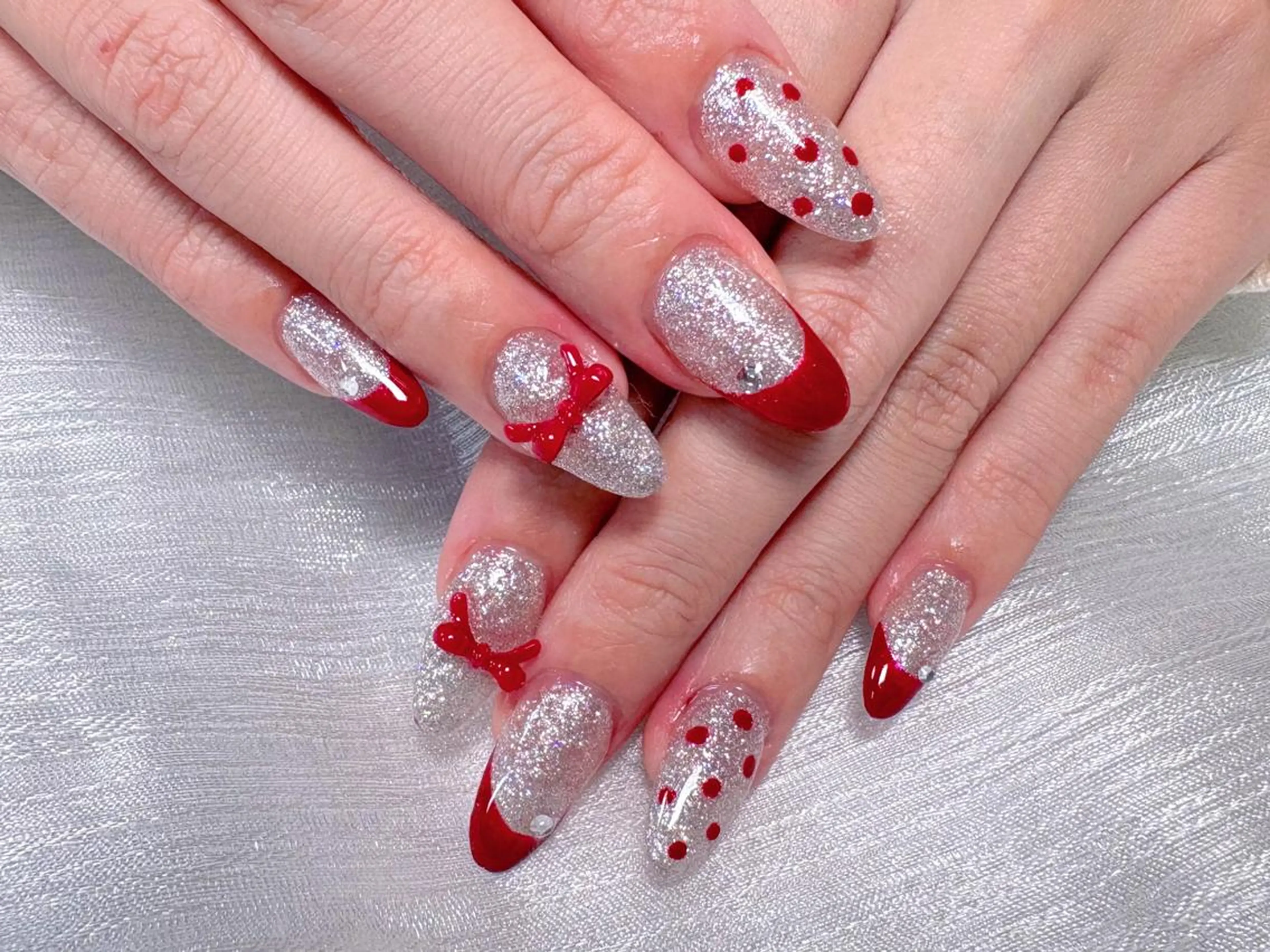 ネイル ハンドネイル 💙羽生 彩光💙のネイルデザイン