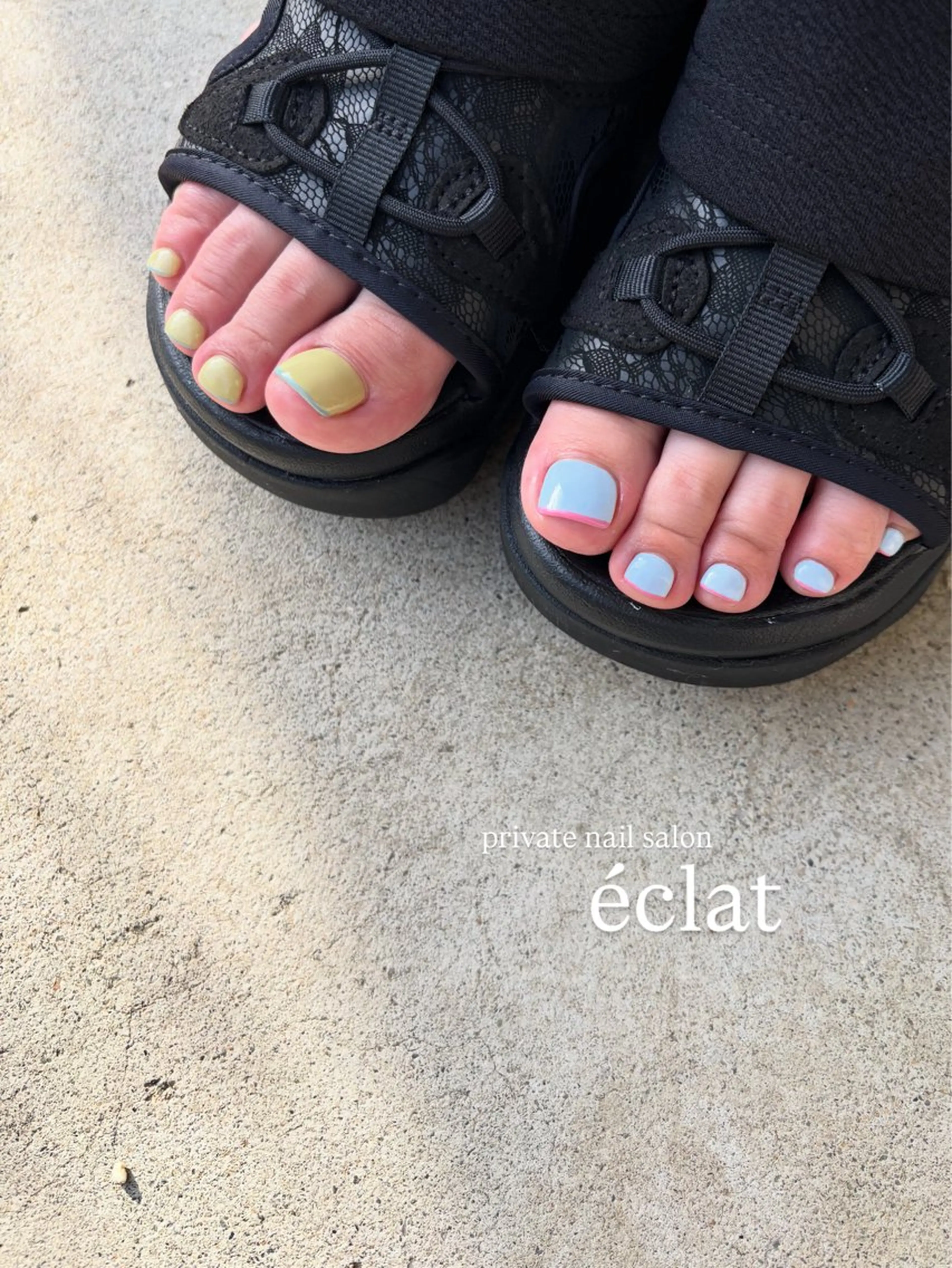 ネイル フットネイル éclat所属・éclat エクラのネイルデザイン