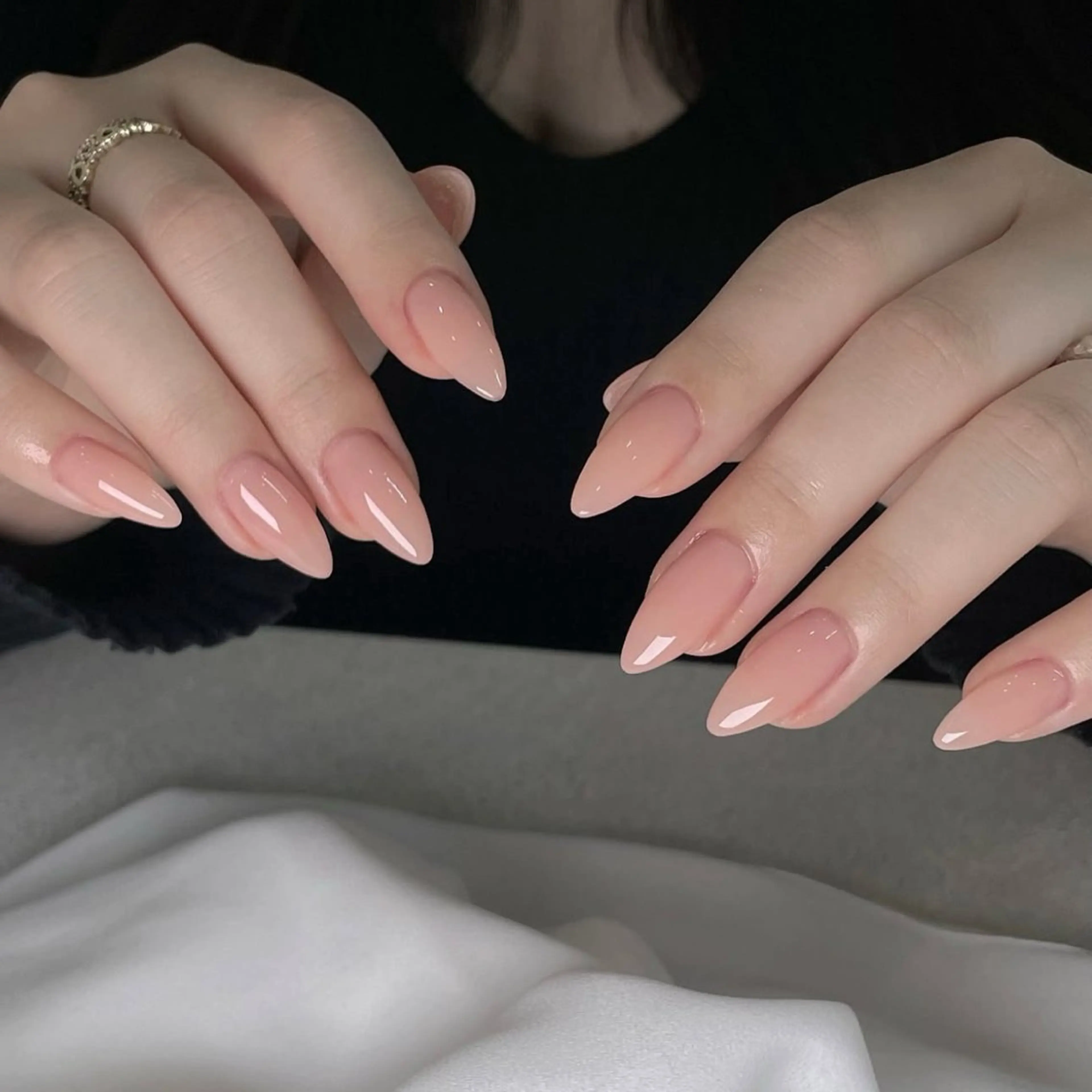 ネイル 韓国ネイル シンプルネイル ワンホンネイル ハンドネイル ハンドケア Lala Nails所属・Lala Nailsのネイルデザイン