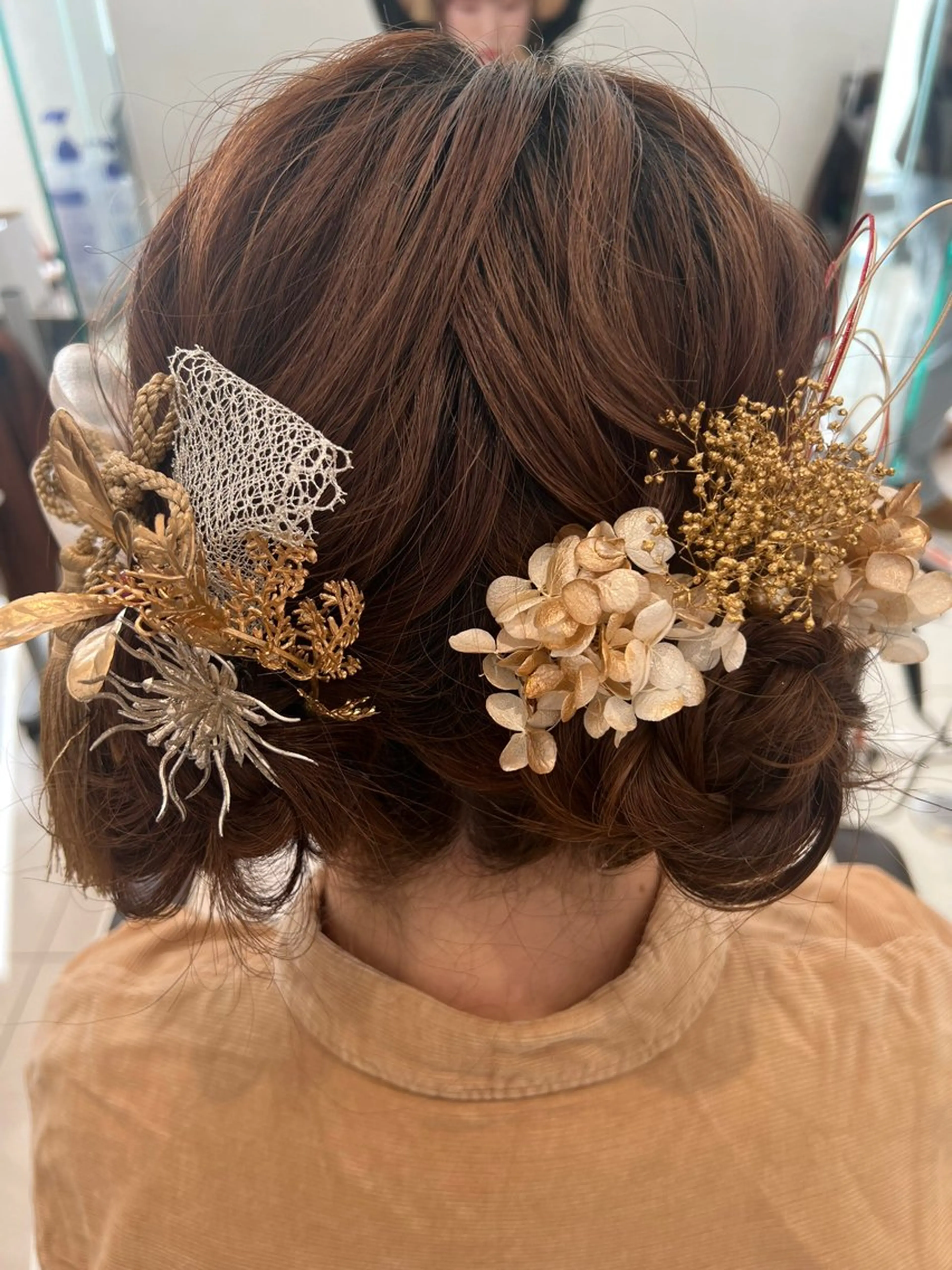 ヘアアレンジ 成人式 小池 夏美のヘアスタイル