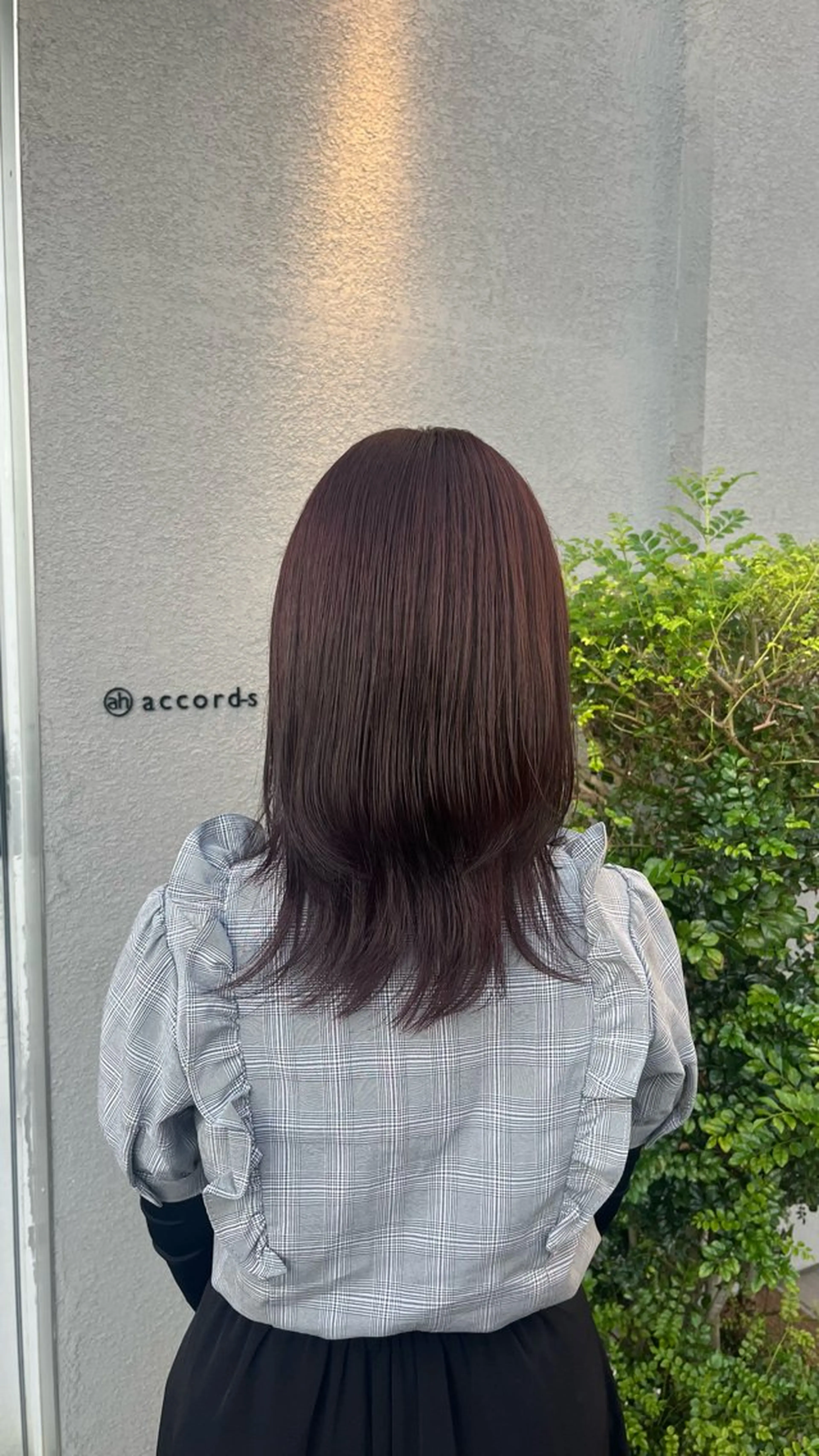 カラー 坂下 かのんのヘアスタイル