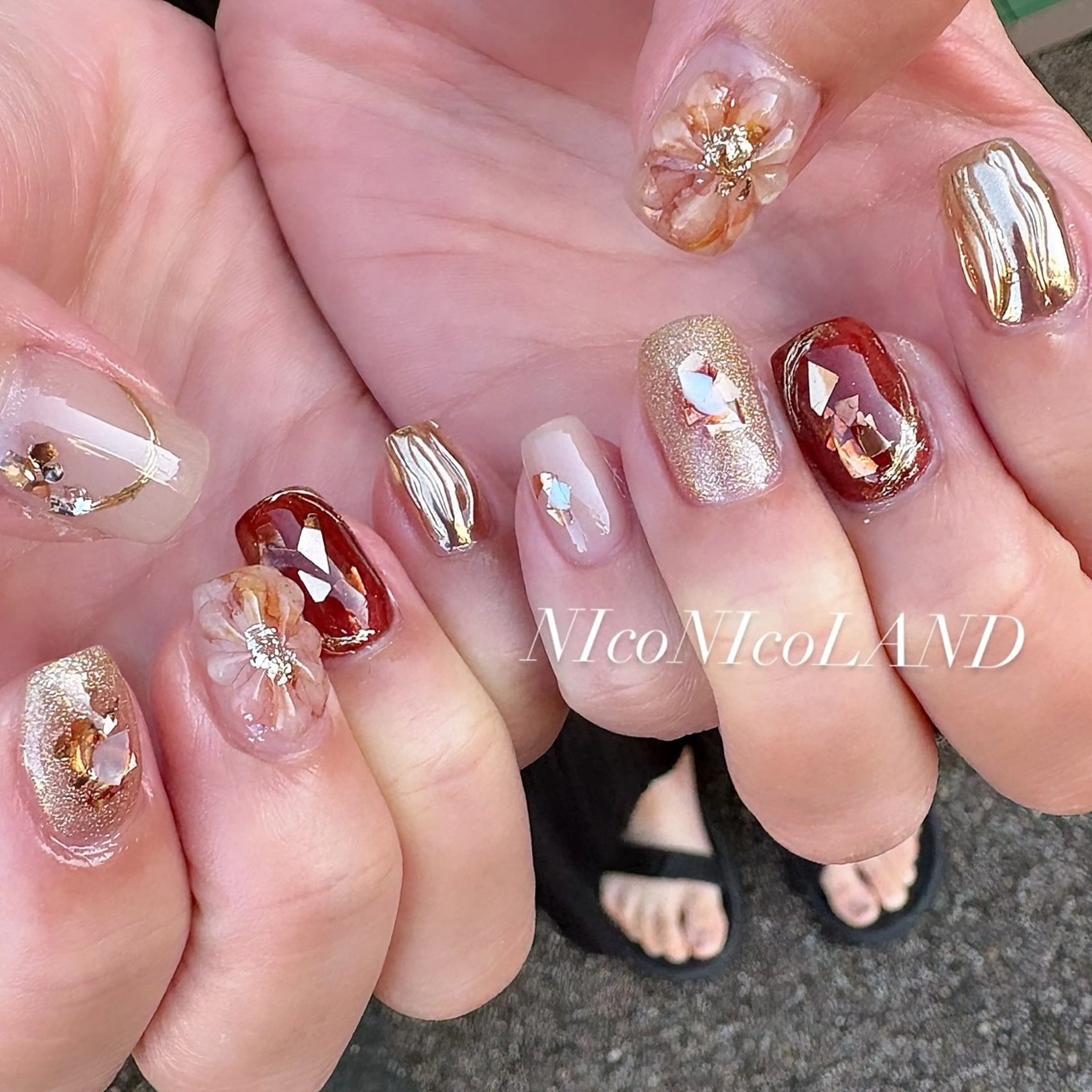 ネイル NIcoNIco LAND☺︎のネイルデザイン