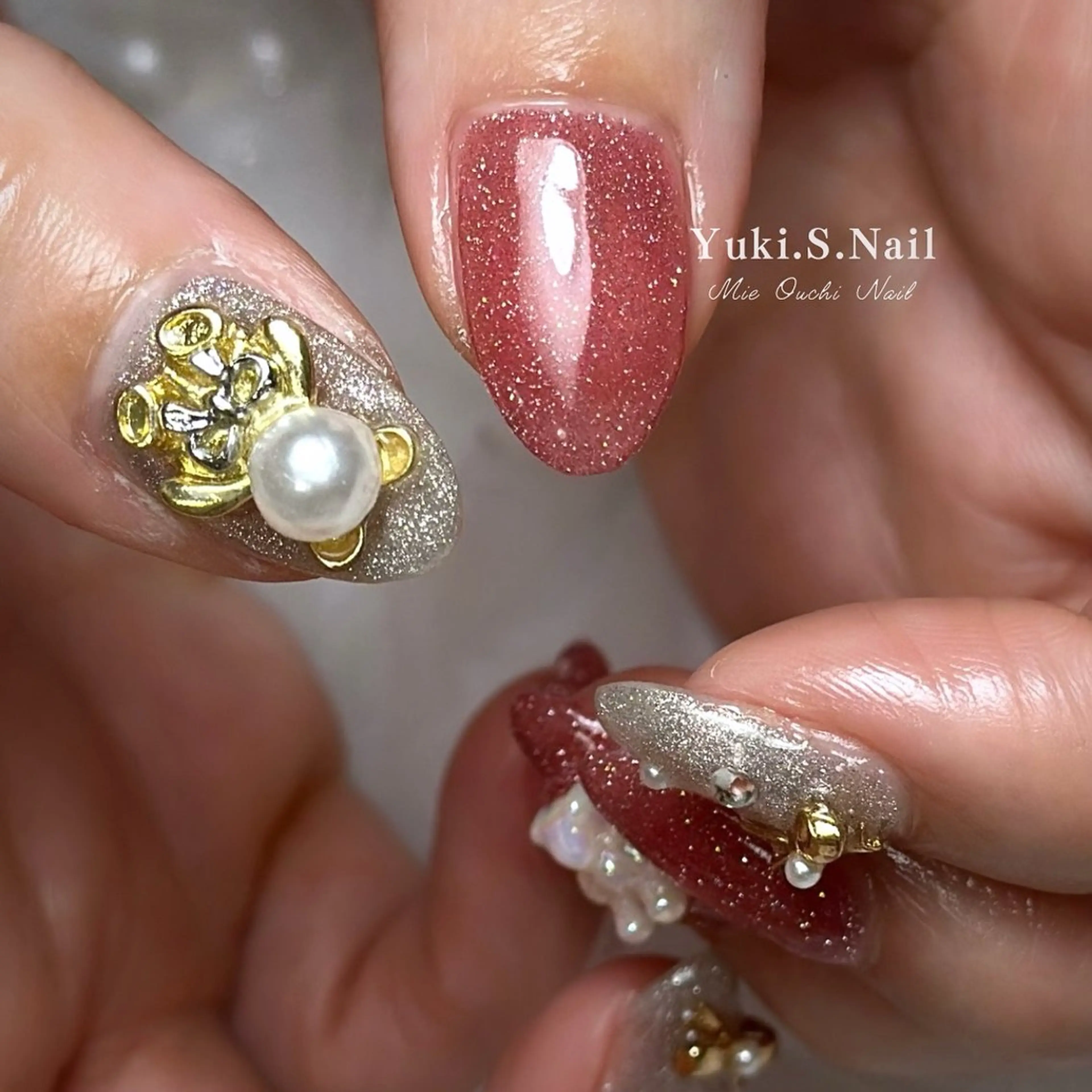 ショート ハンドネイル Yuki S.Nailのネイルデザイン