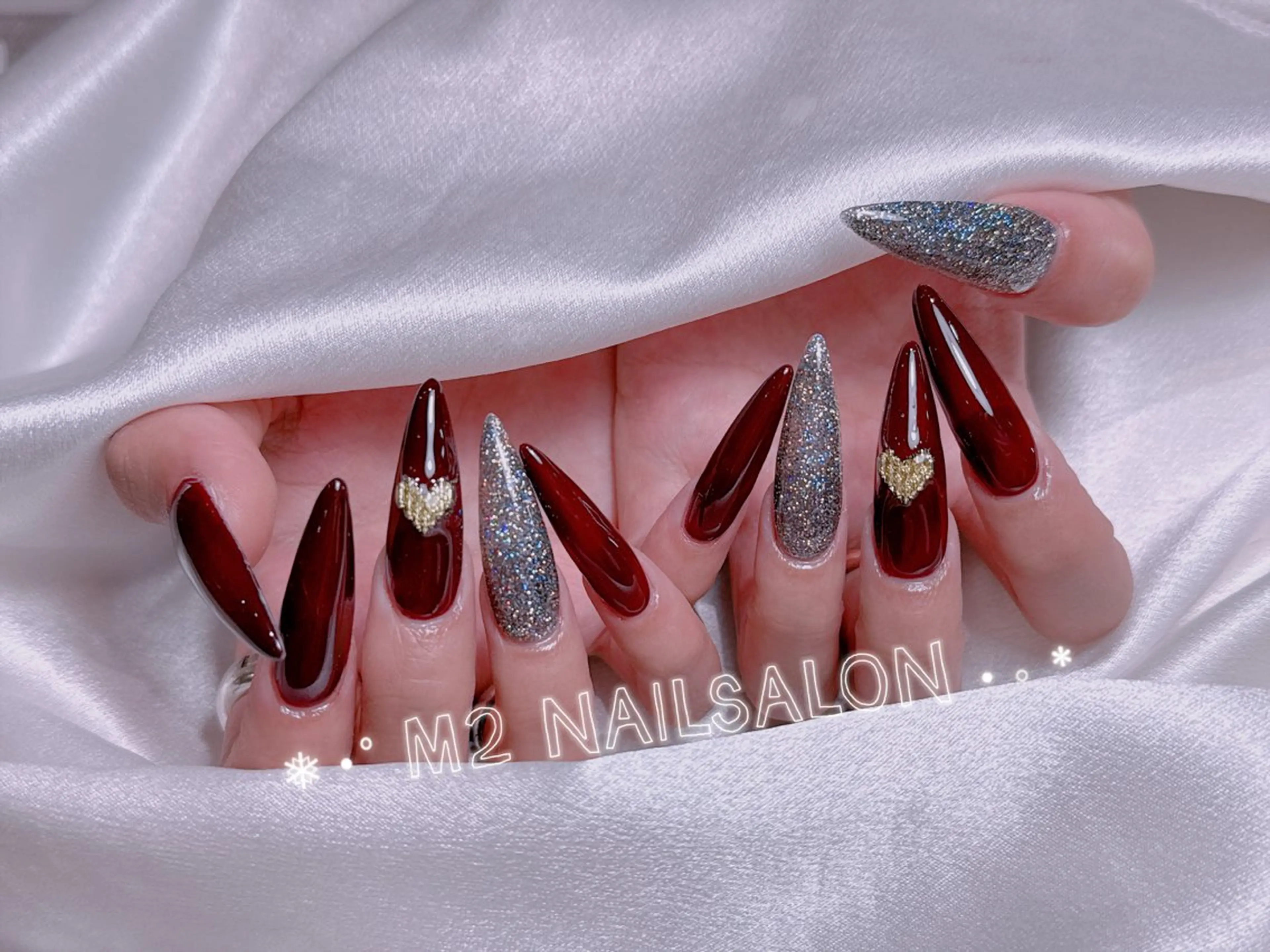 ネイル ハンドネイル 長さだし専門店 M2 rikaのネイルデザイン