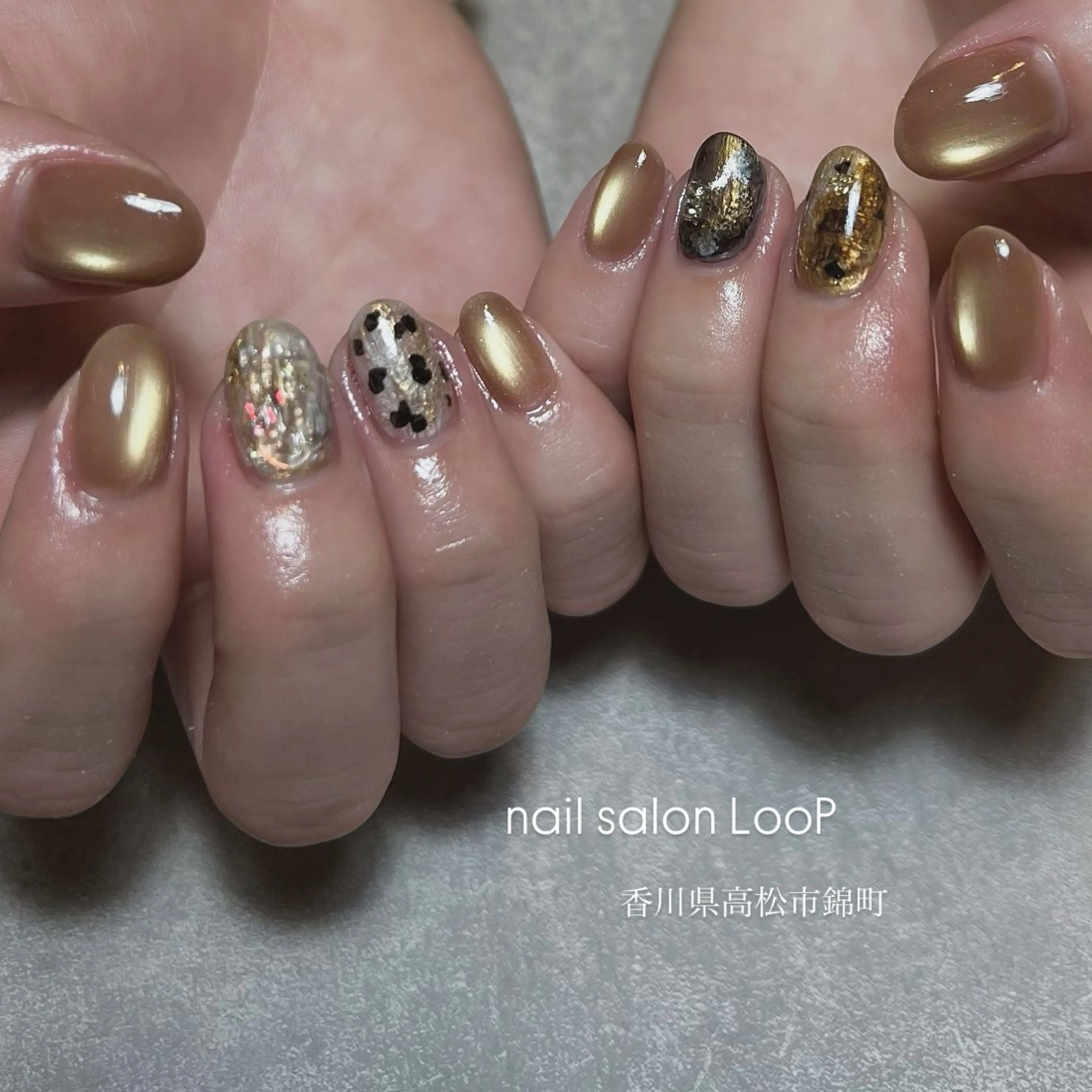 ネイル ハンドネイル LooP riho / nuanceのネイルデザイン
