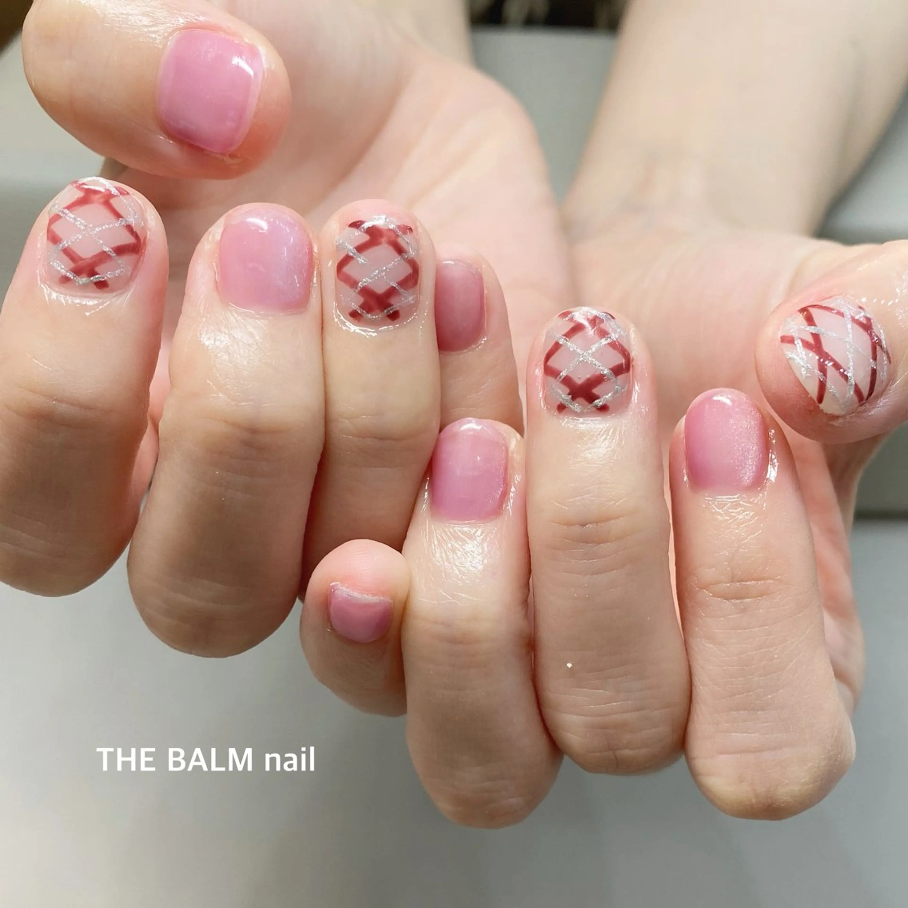ネイル ハンドネイル THE BALM 岩下のネイルデザイン