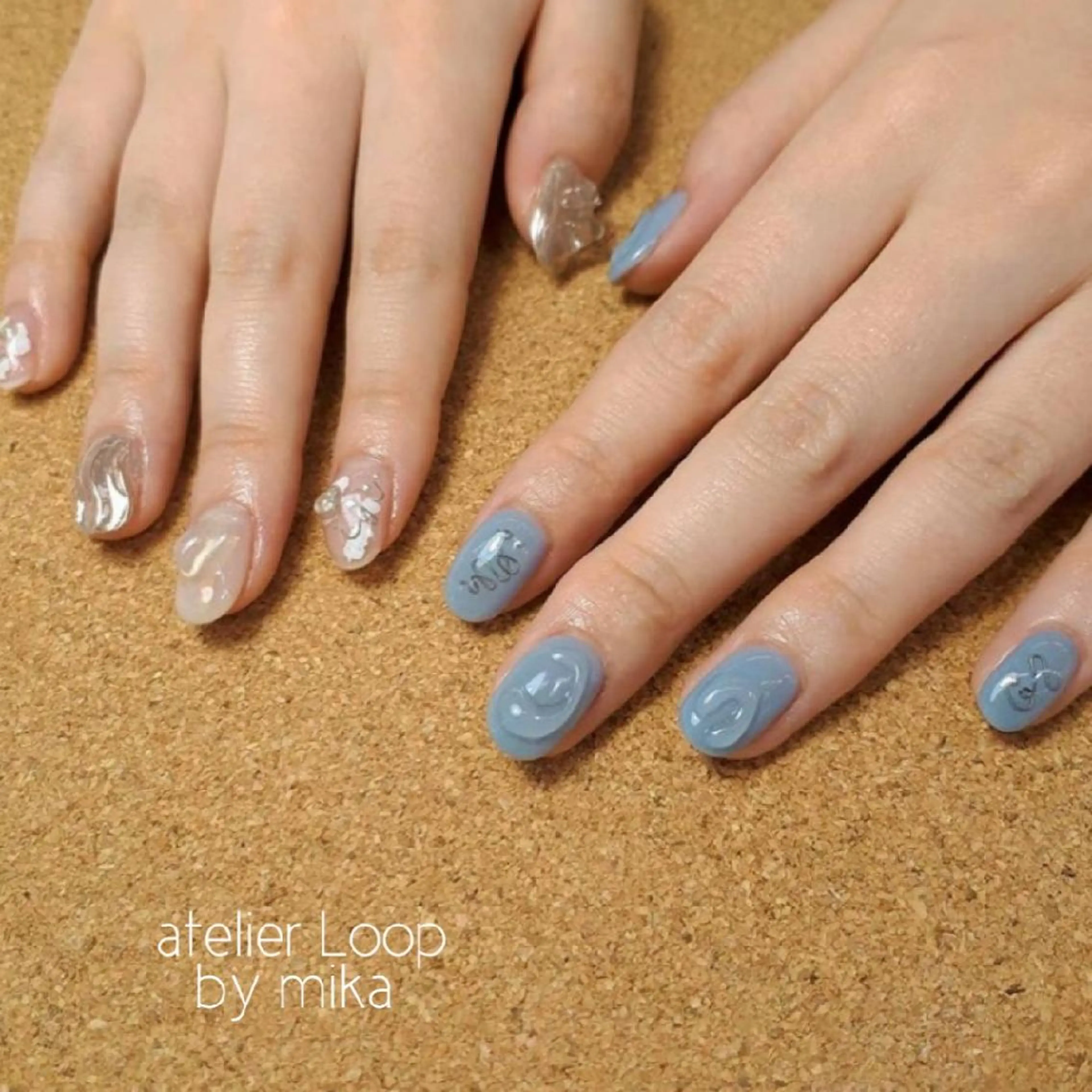 ネイル ハンドネイル atelierLoopbyshiho所属・atelier Loop♪MIKAのネイルデザイン