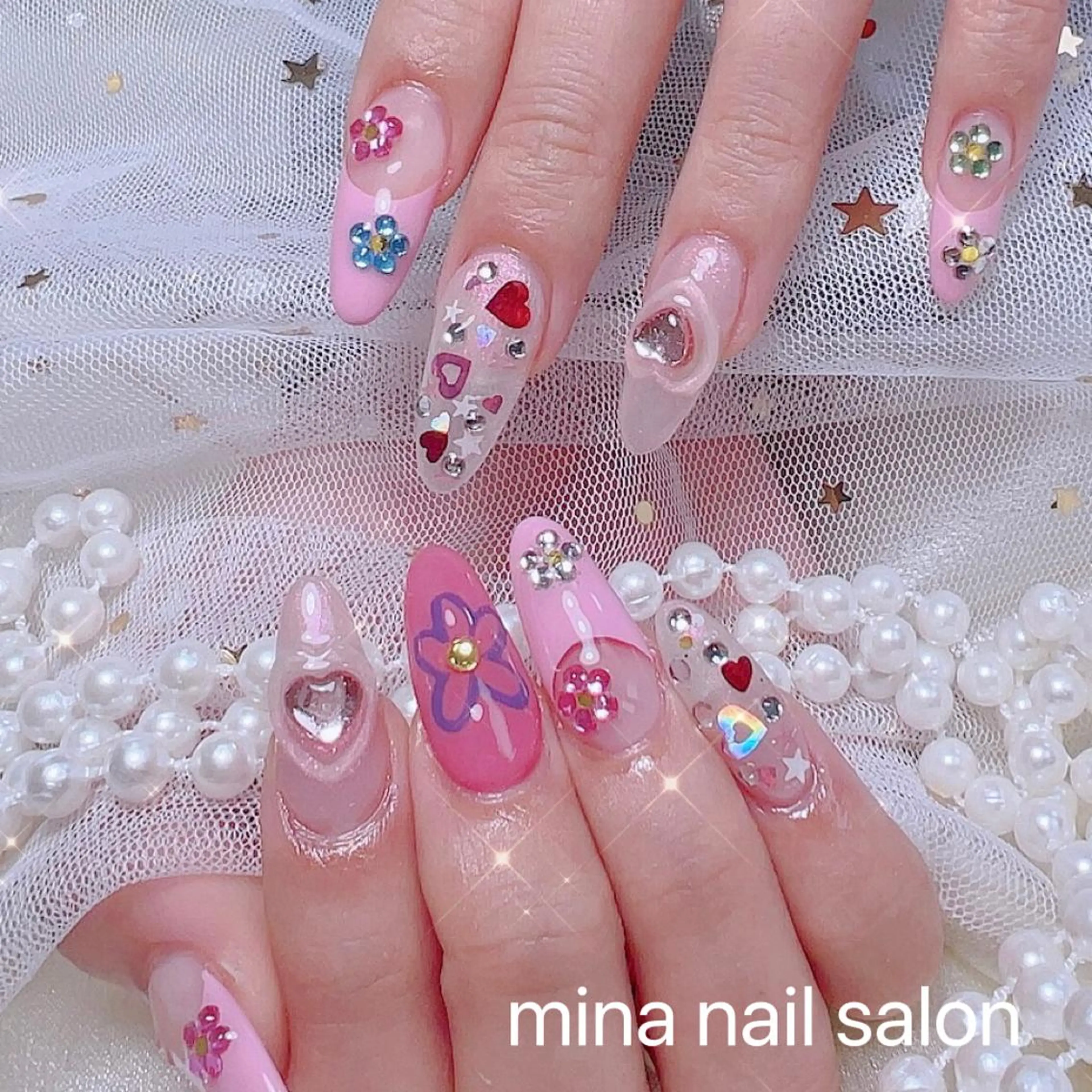 ネイル 🎀彩羽チップ 長さだし専門🎀のネイルデザイン