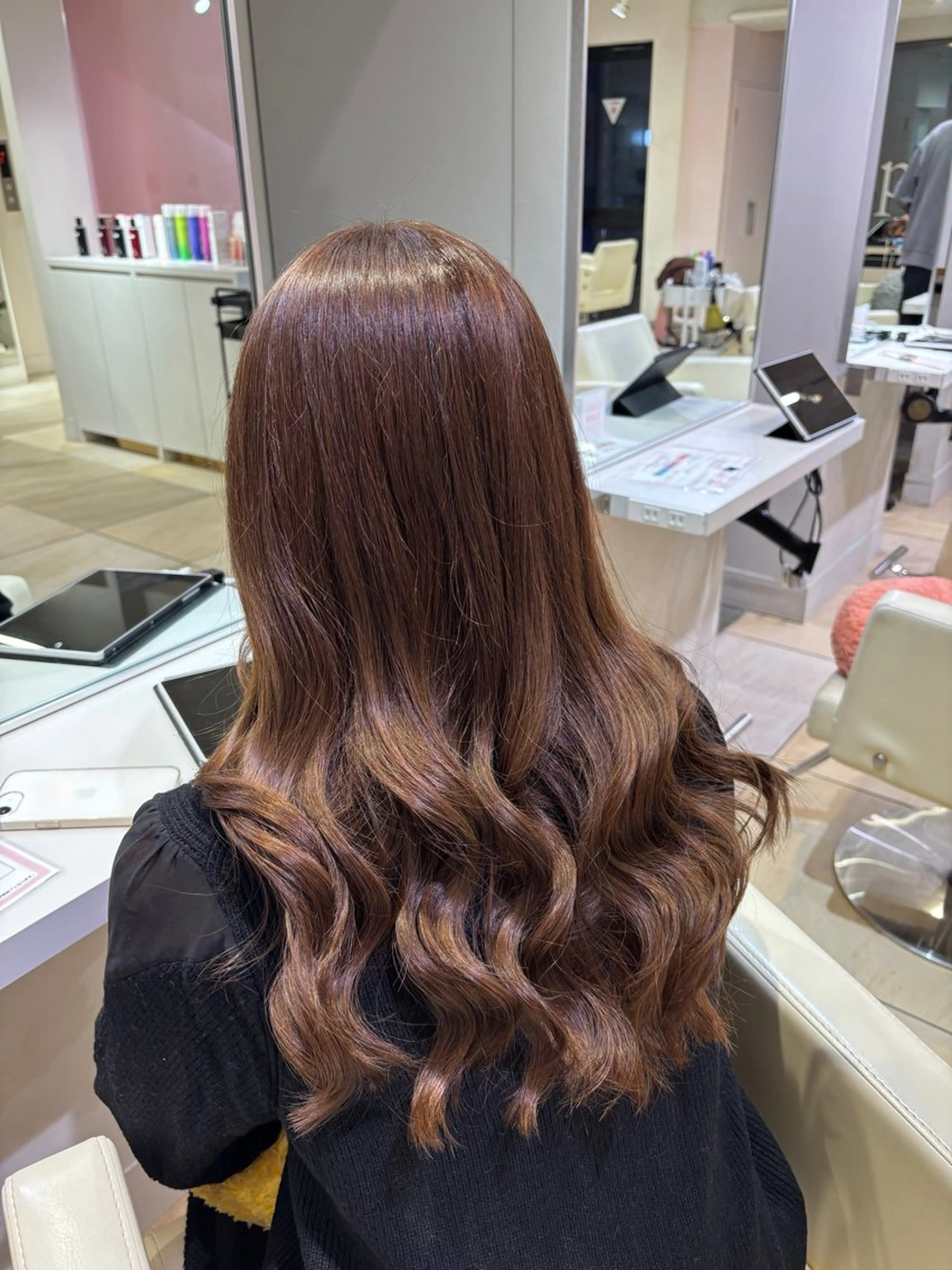 カラー ベージュカラー ヘーゼル より♡ モデル募集中🪽のヘアスタイル