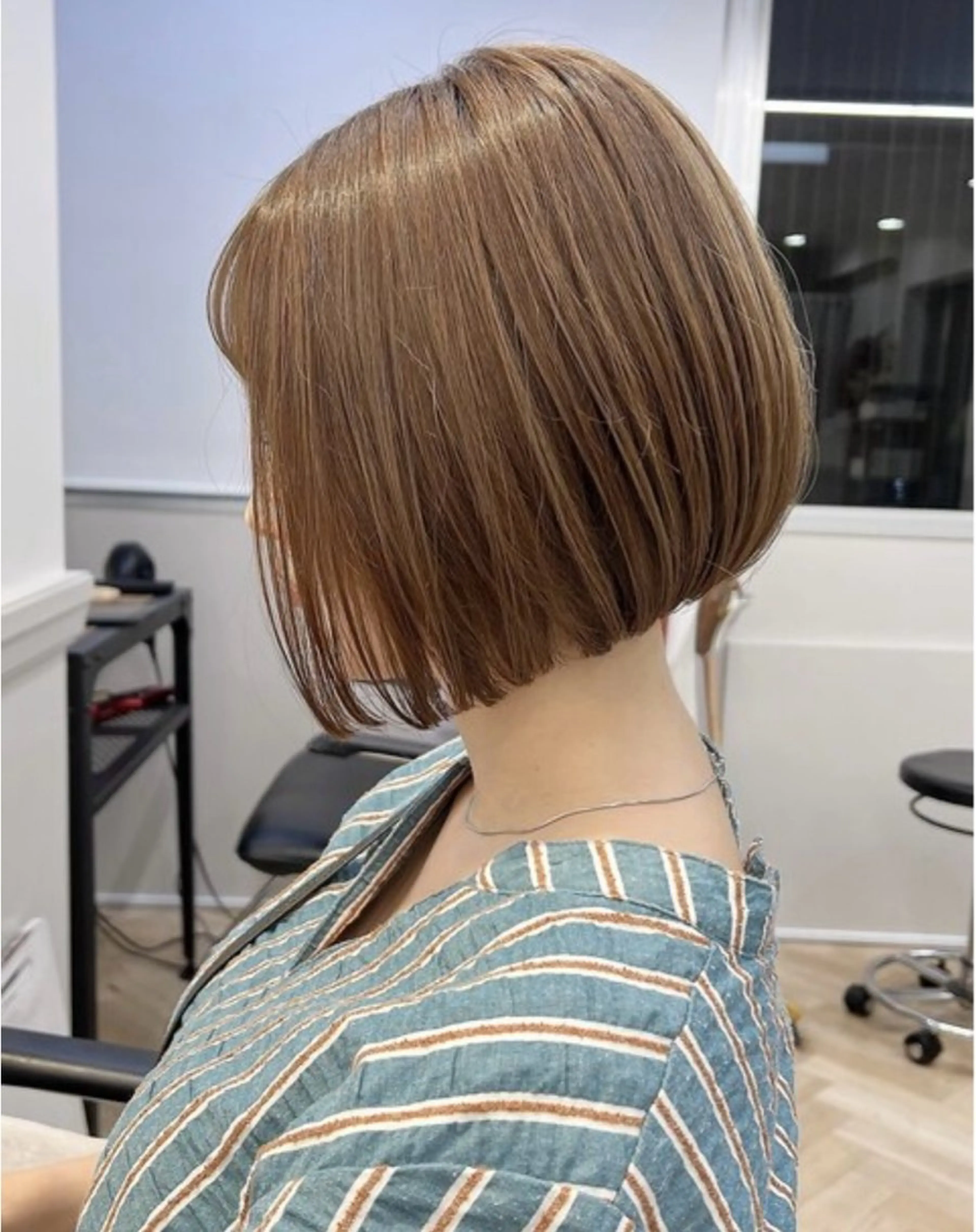 ショート ボブ あいこ/レイヤー カット🌷銀座のヘアスタイル