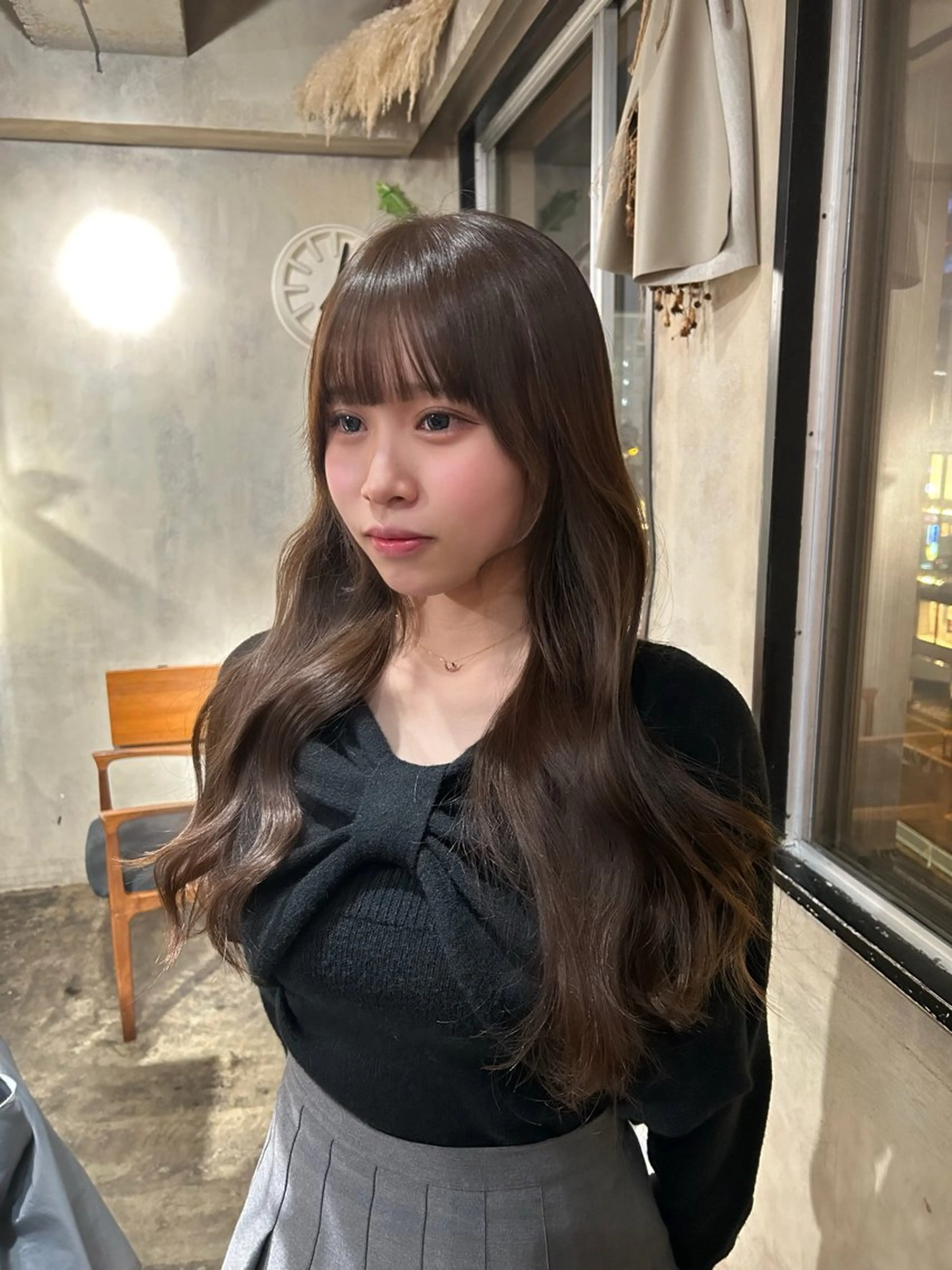 ロング カラー カット ヘアカラー トリートメント Friista color所属・moe🎀 梅田美容室のヘアスタイル