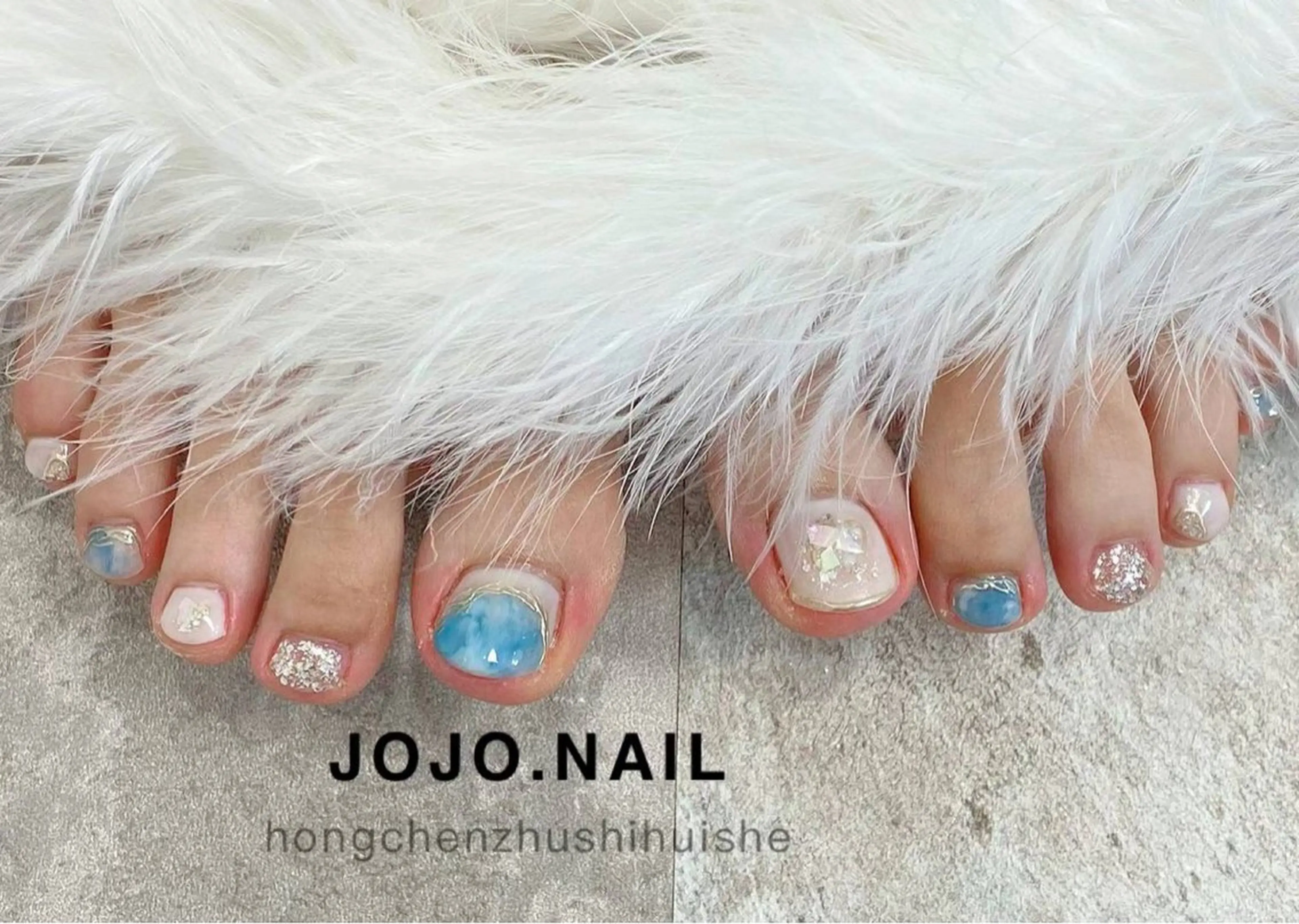 ネイル フットネイル JOJOネイル所属・JOJO ネイルのネイルデザイン