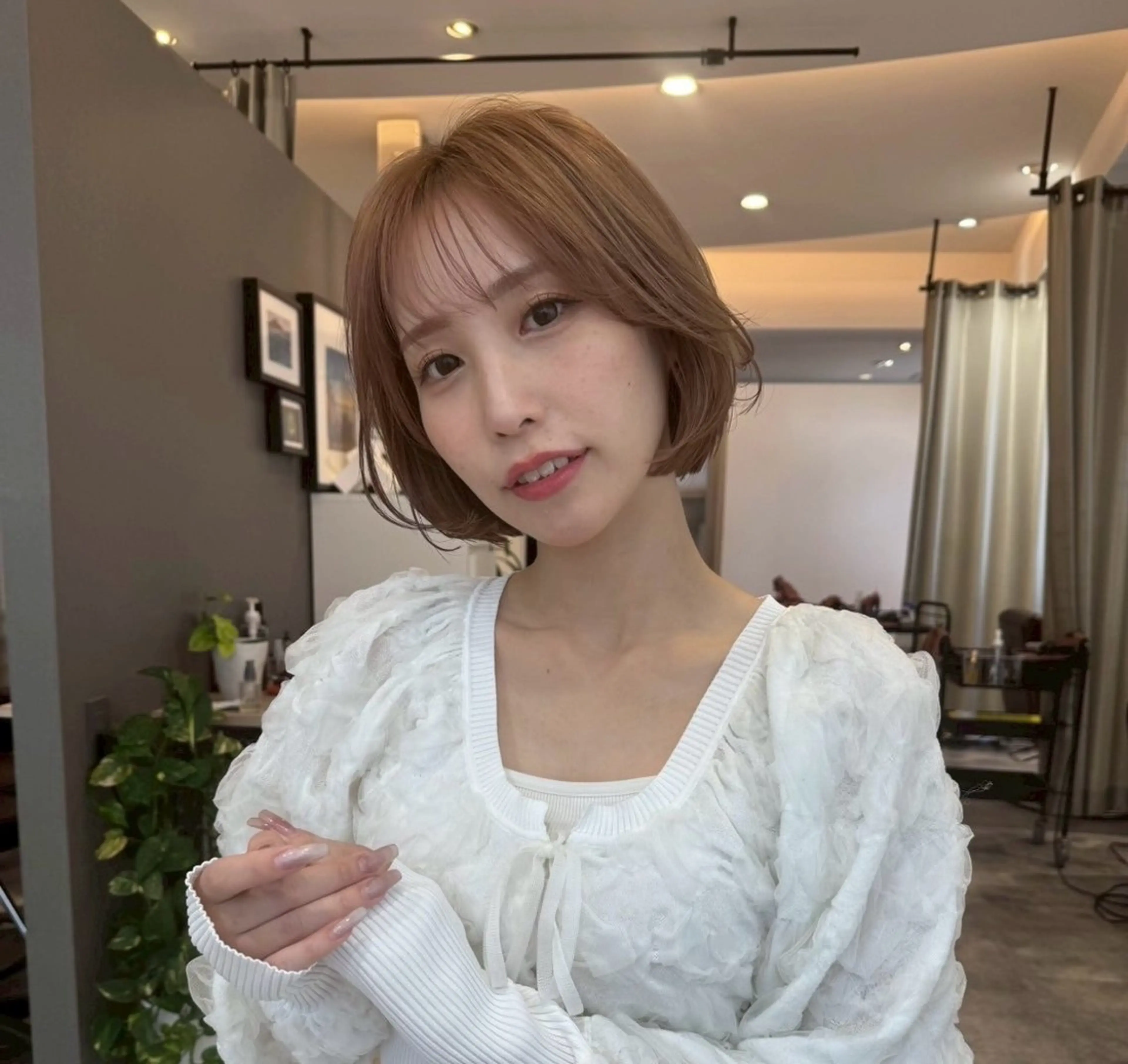 ショート カラー ヘアカラー トリートメント miku /艶カラー🌙のヘアスタイル