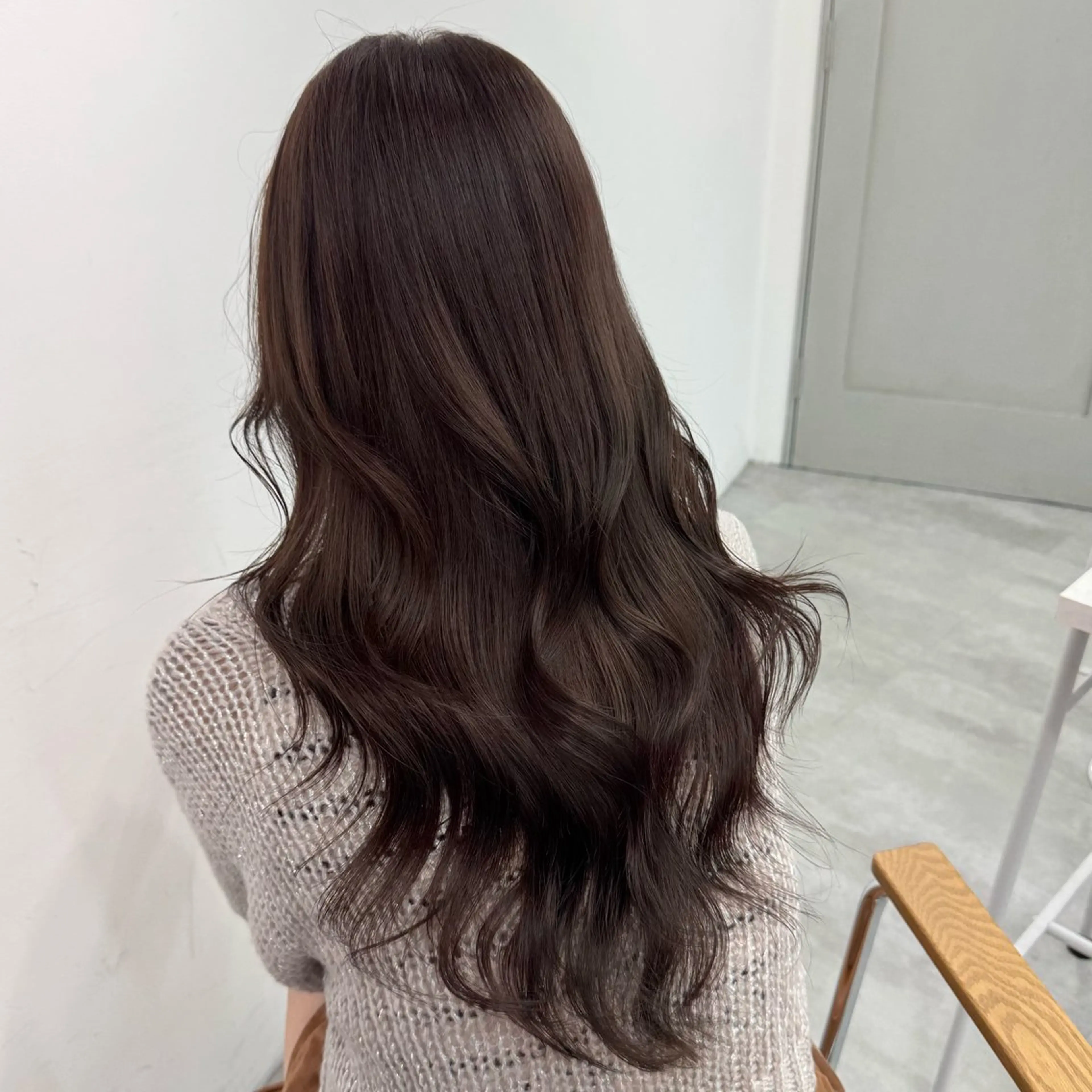 ロング カラー ヘアアレンジ ヘアカラー ブリーチなしカラー /ベージュ/安形翔のヘアスタイル