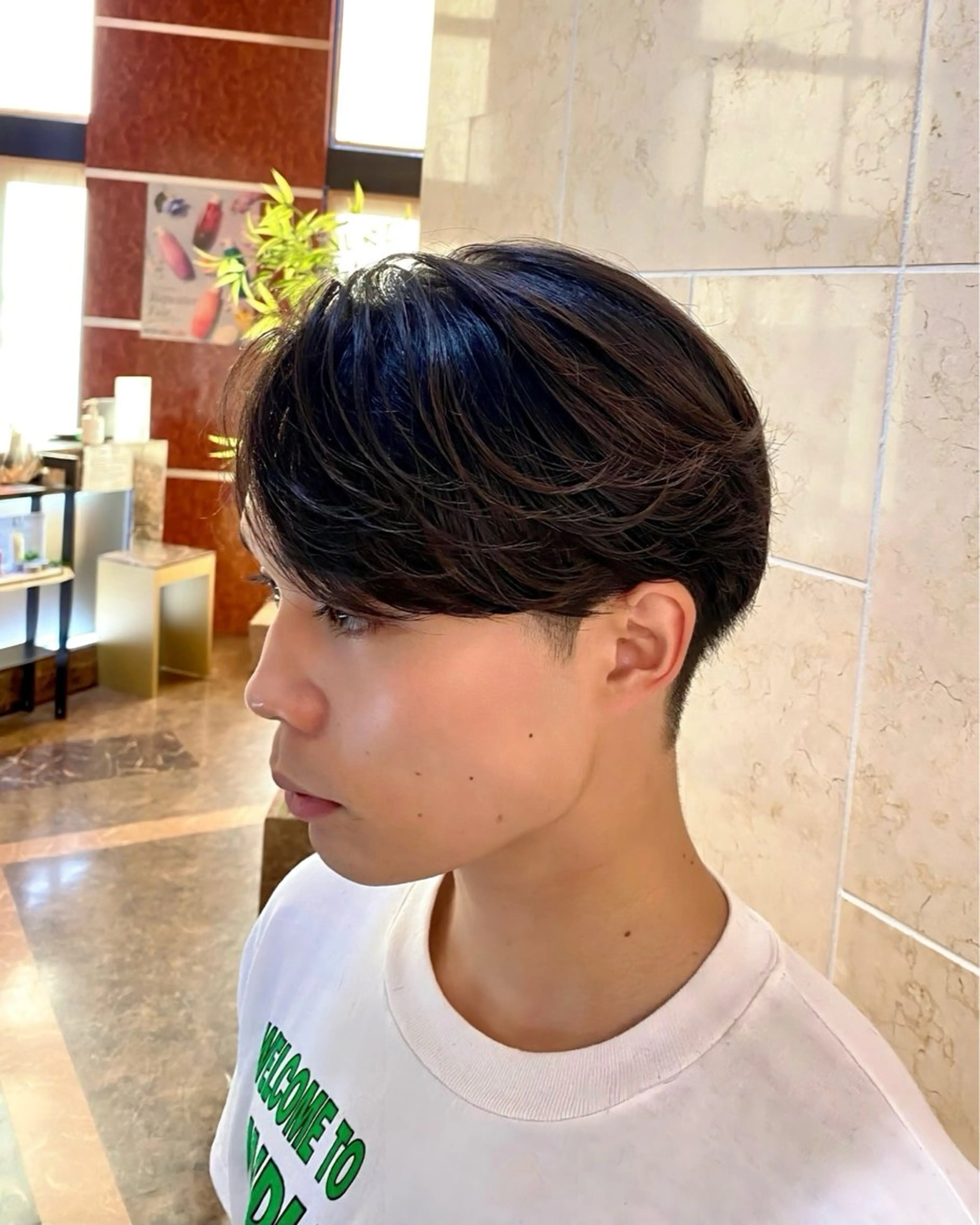 パーマ メンズ MAZE梅田所属・韓国メンズヘア関戸 和輝🇰🇷のヘアスタイル