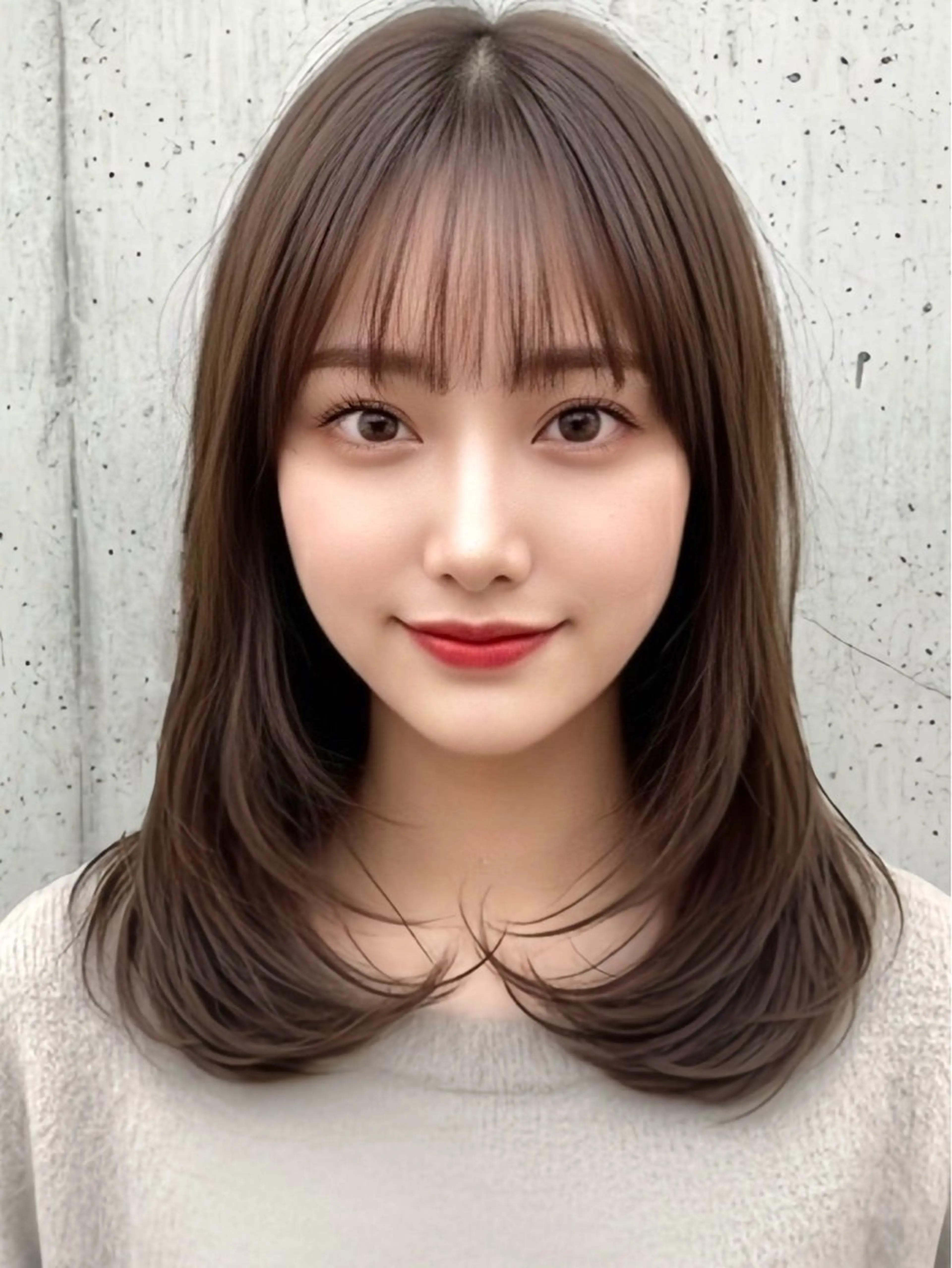 ミディアム カラー ヘアカラー yori SAPPORO所属・yori/レイヤー 代表すがわらのヘアスタイル