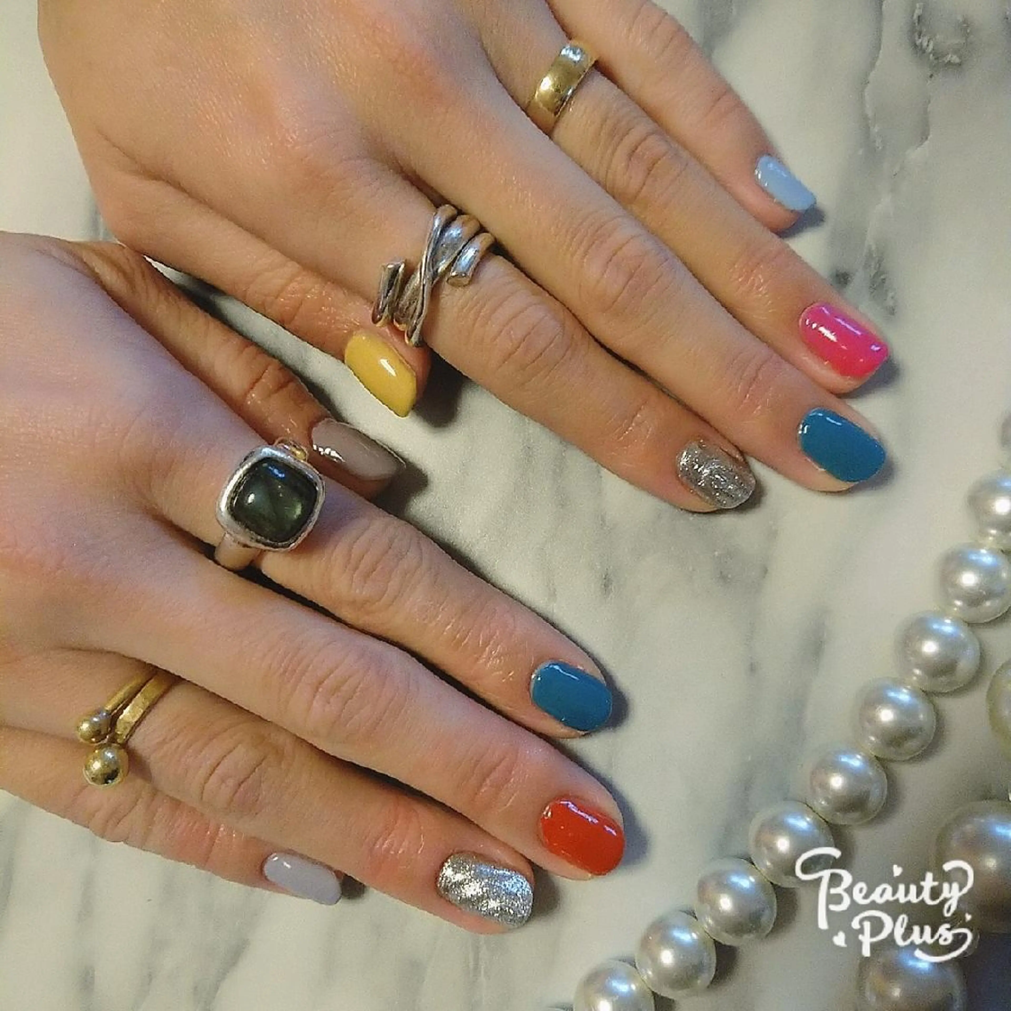 ネイル 春ネイル ハンドネイル MANA MANAのネイルデザイン