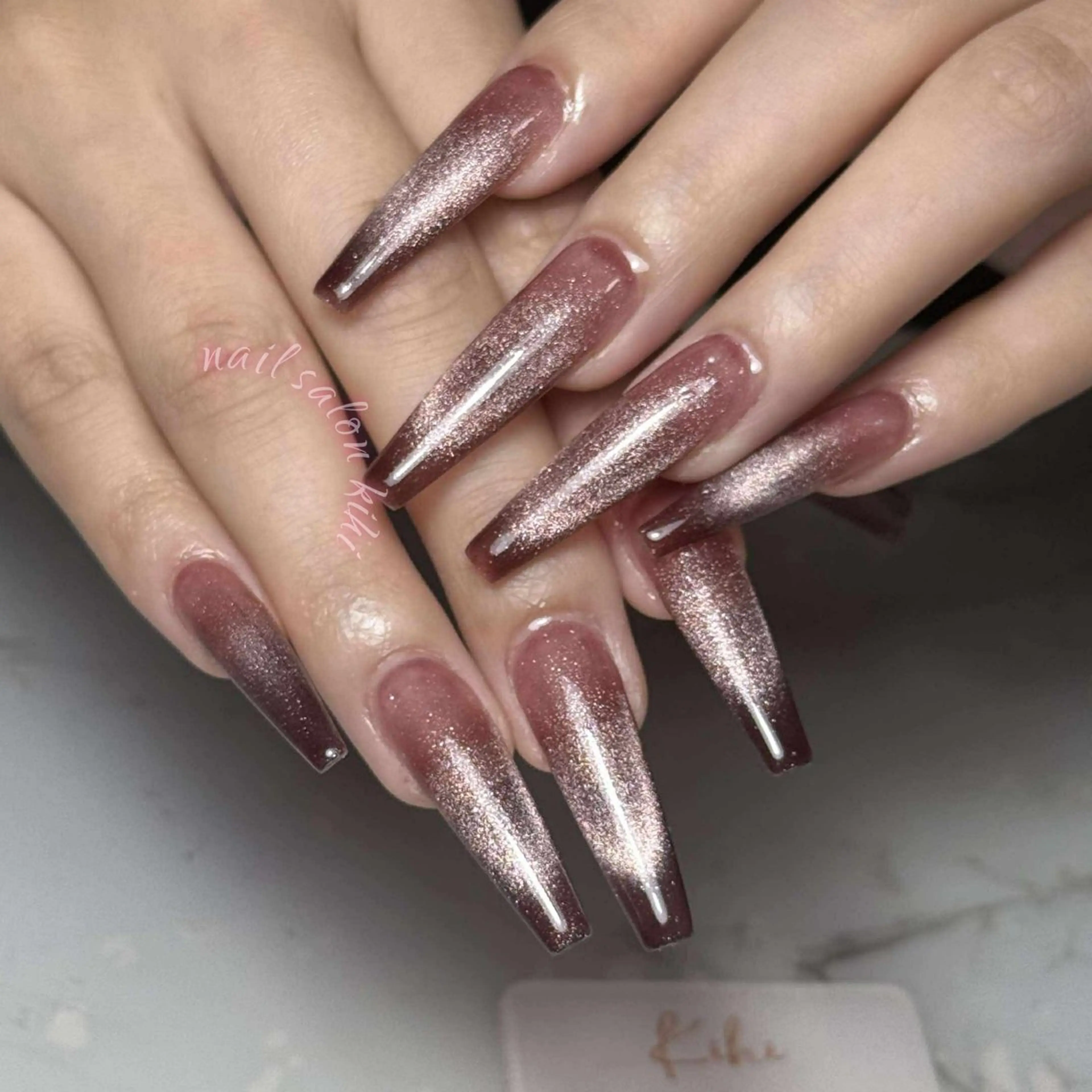 ネイル アートネイル フレンチネイル ジェルネイル グラデーション 韓国ネイル ハンドネイル Nail Salon Kihi さくらのネイルデザイン