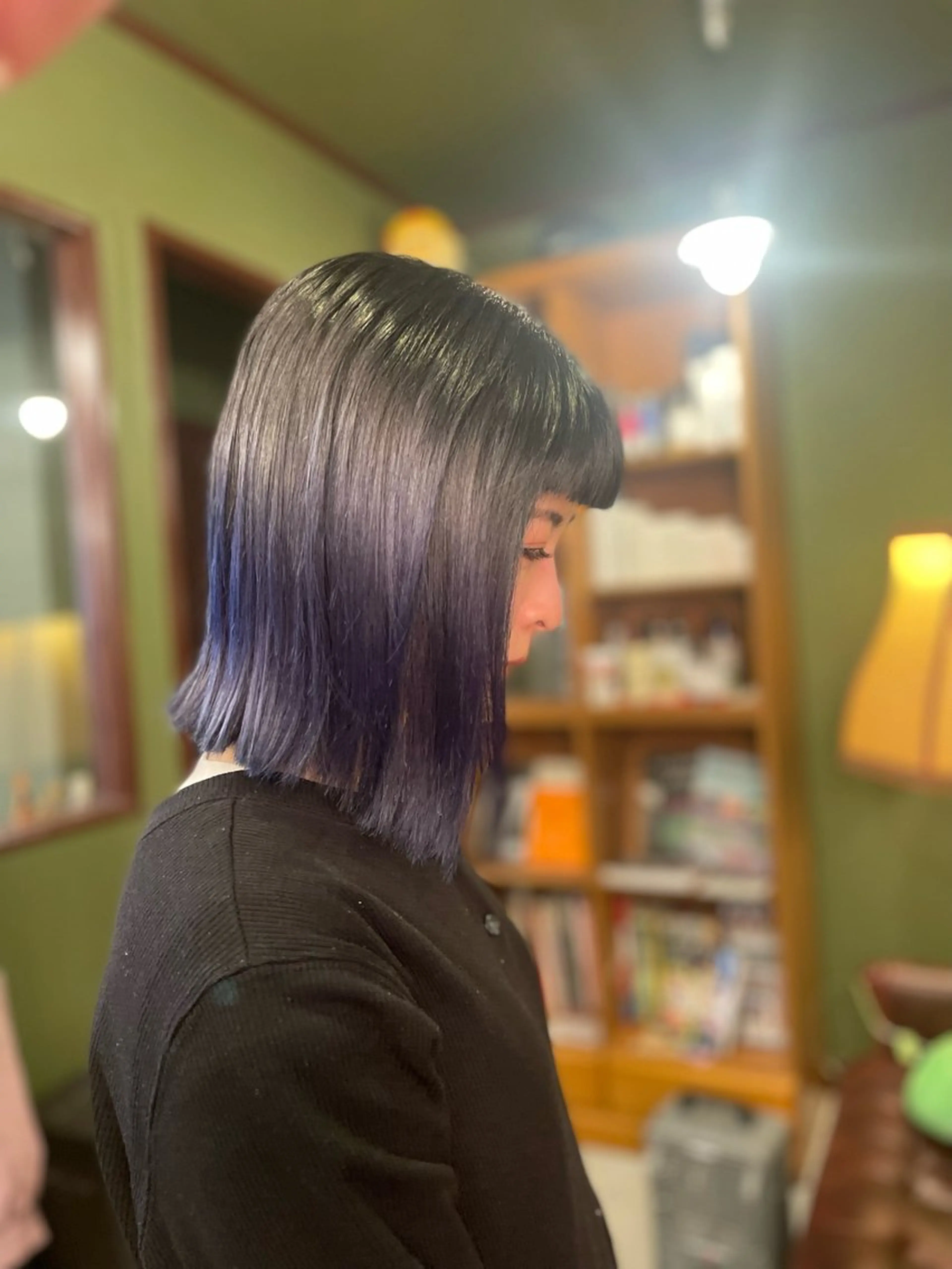 ミディアム カラー カット ヘアカラー トリートメント ヘアセット PATH-hair. store/MAIのヘアスタイル