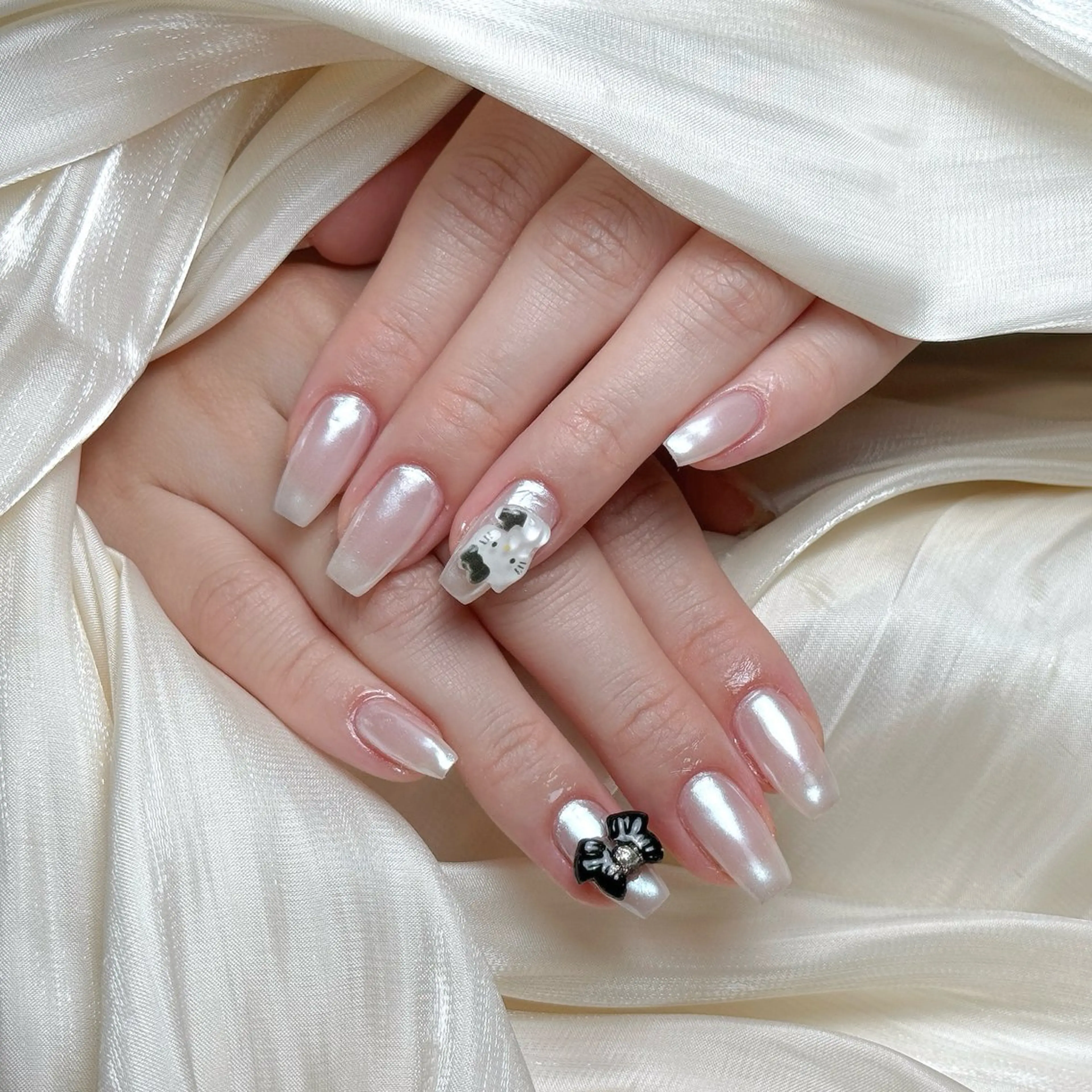 ネイル ハンドネイル Maggie nailクロのネイルデザイン