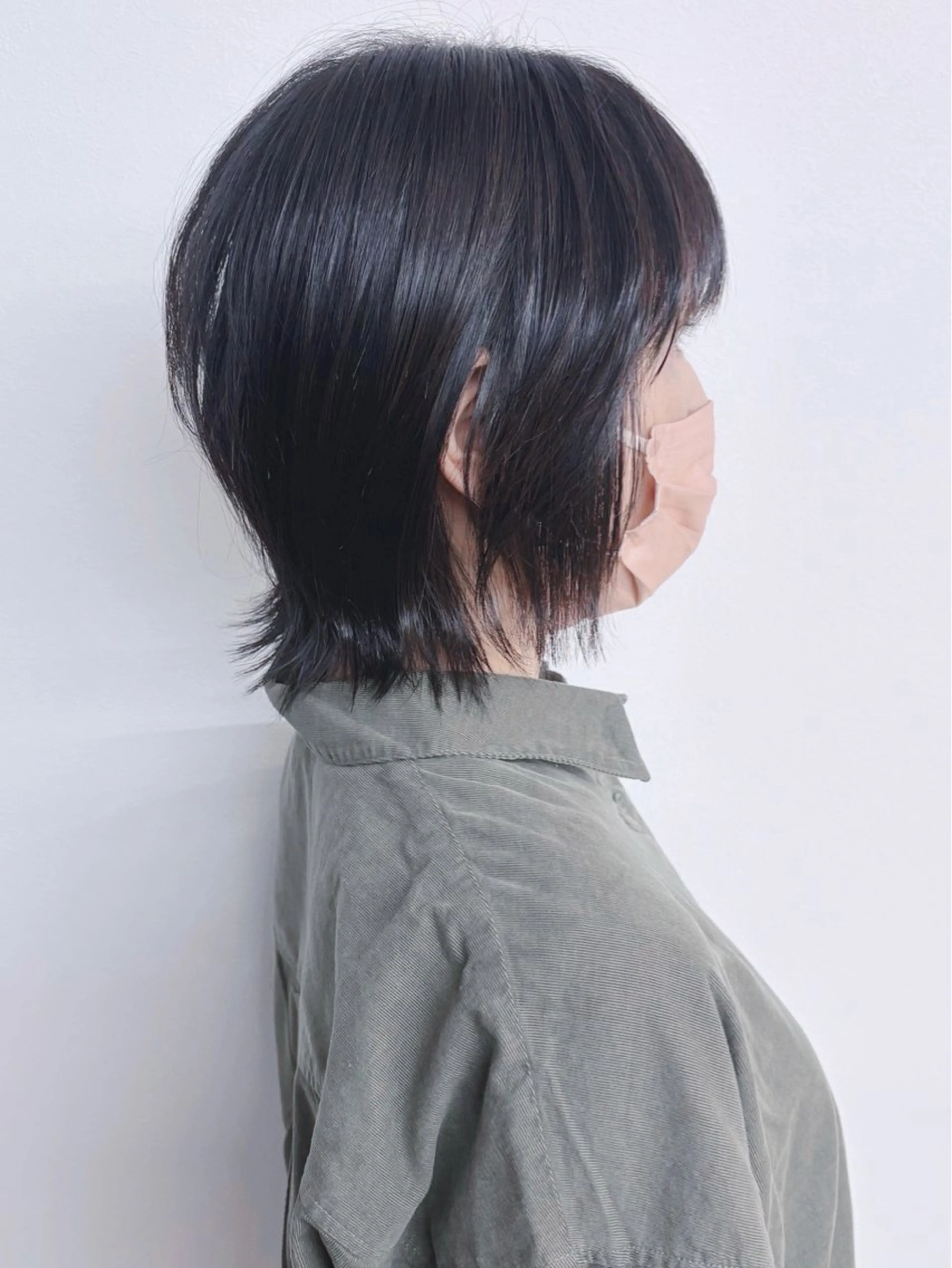 ショート ショートヘア ウルフカット カット ウルフ／パーマ 🐺🌀寺門和紗のヘアスタイル