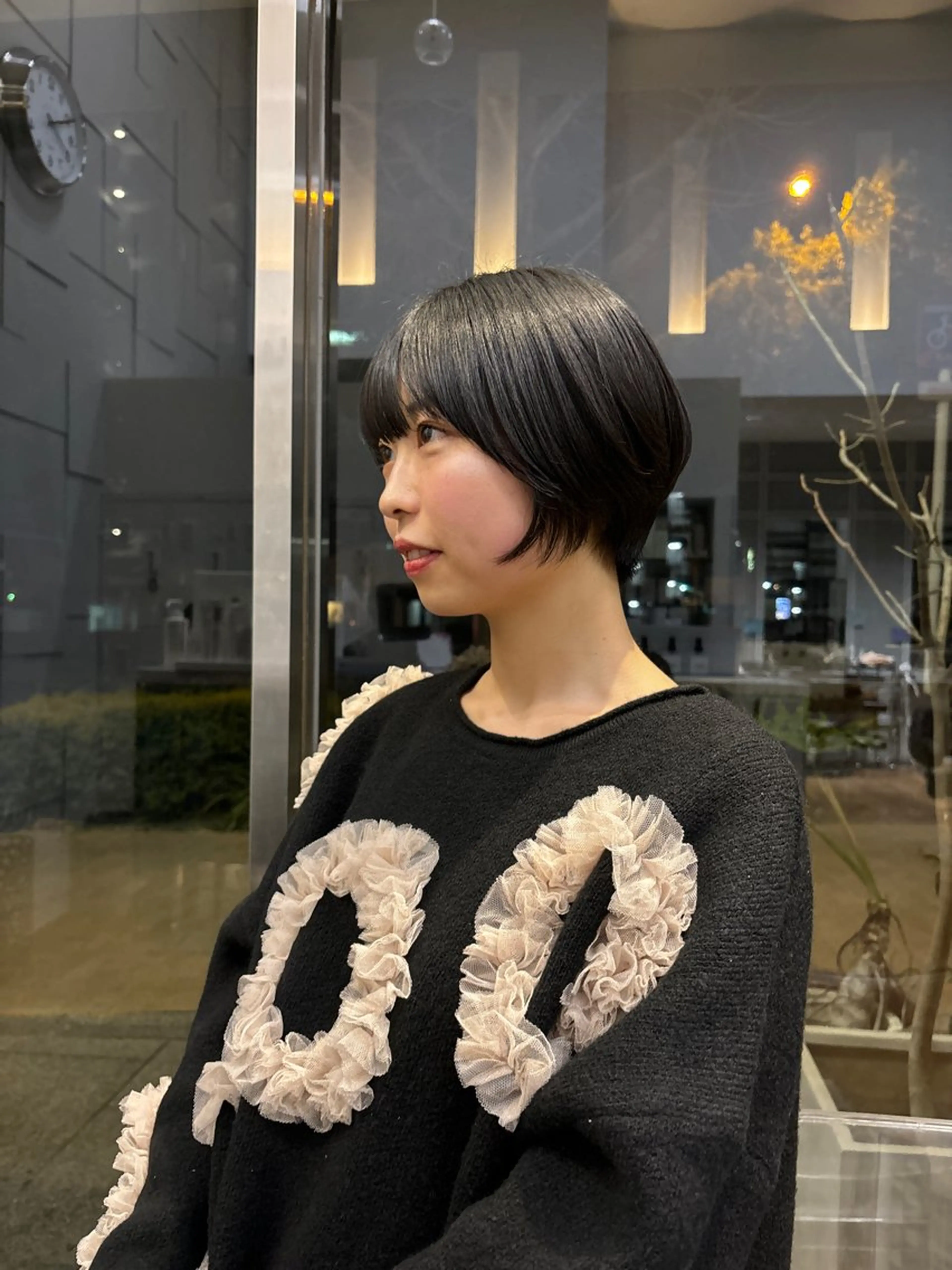 ショート miu /透明感カラーのヘアスタイル