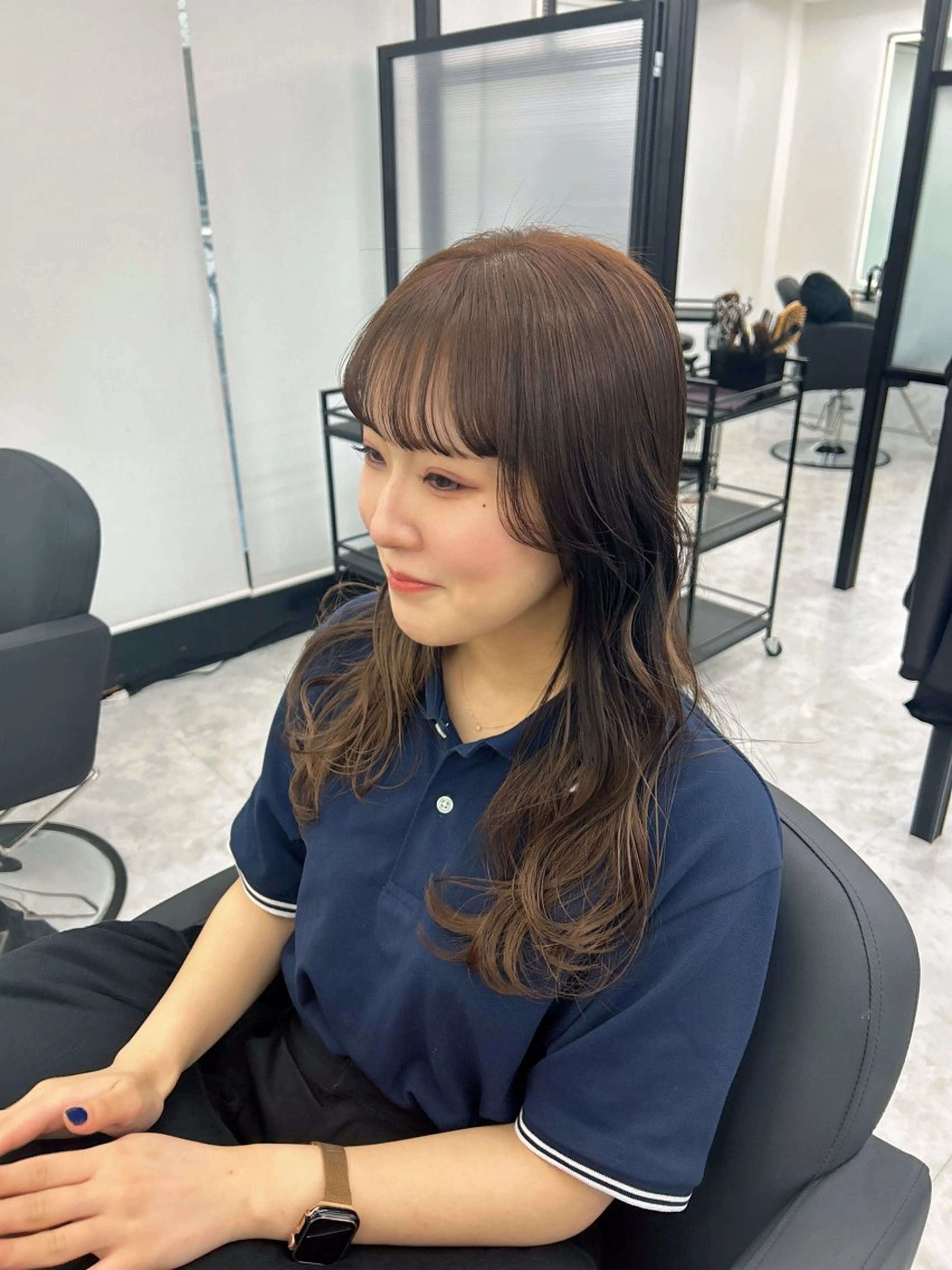 セミロング miku 🍑髪質改善サロンのヘアスタイル