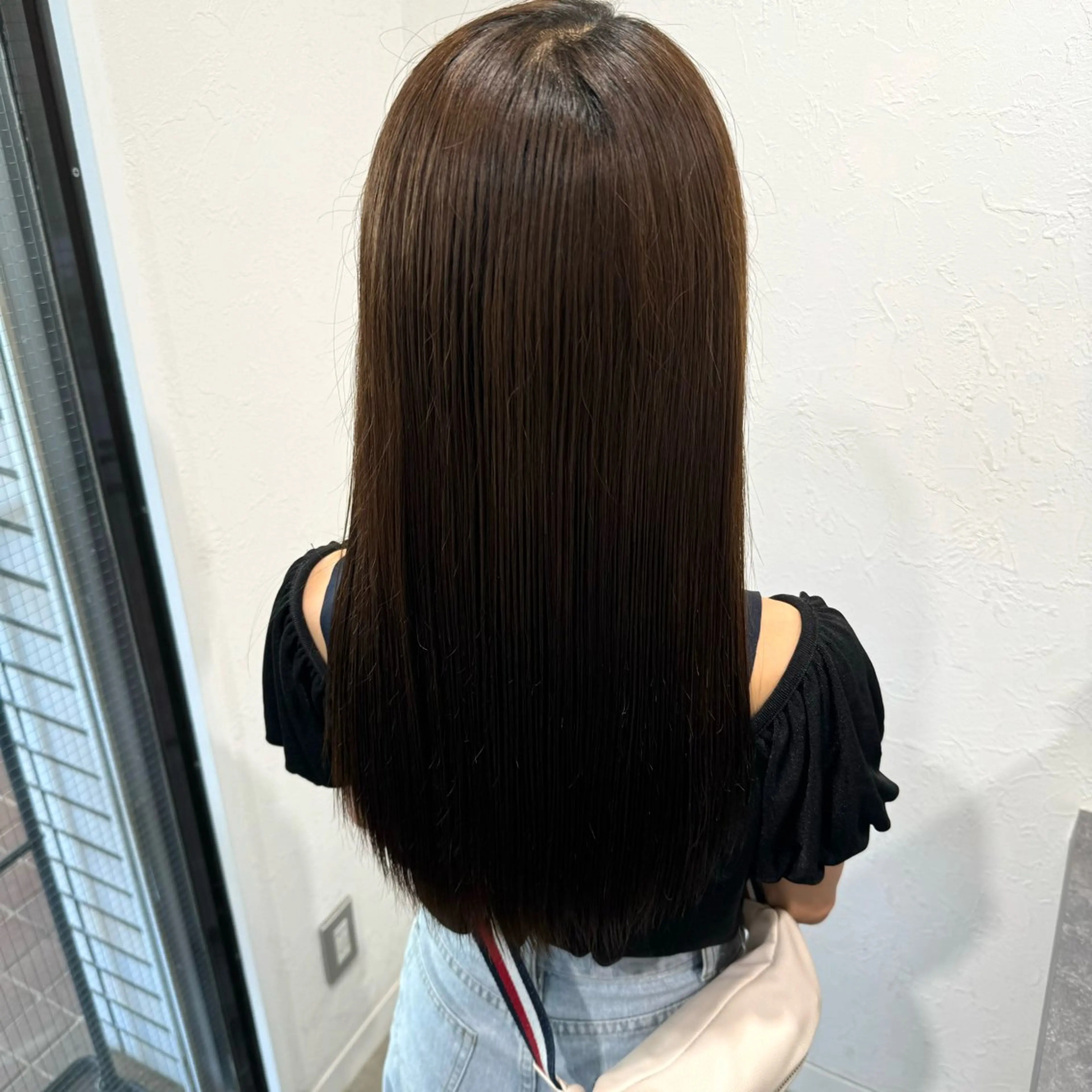 ロング カラー トリートメント 艶カラー/カット AYANO 💗🪽のヘアスタイル