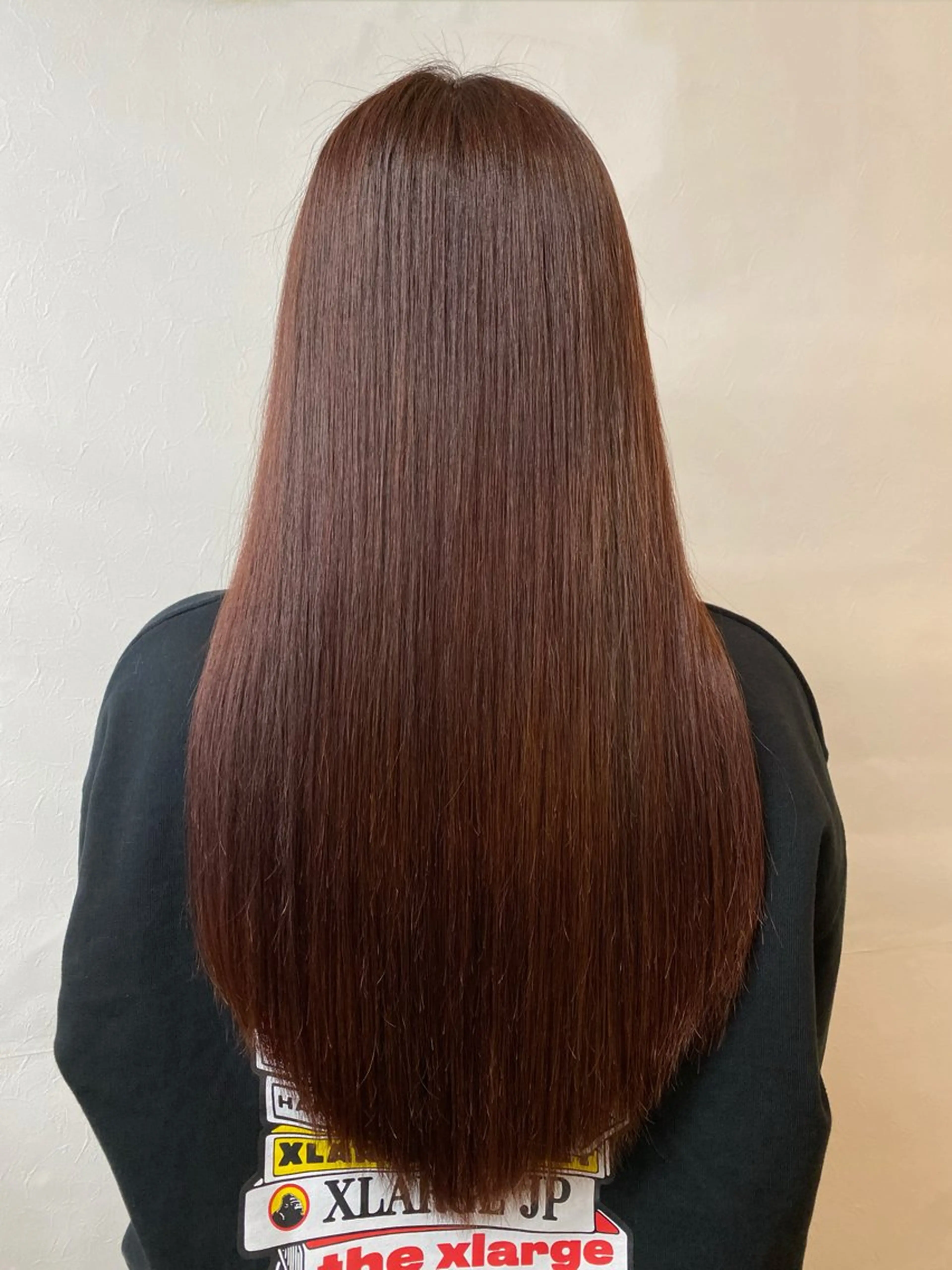 ロング カラー 髪質改善 トリートメント トリートメント GLOSS 心斎橋 山上のヘアスタイル