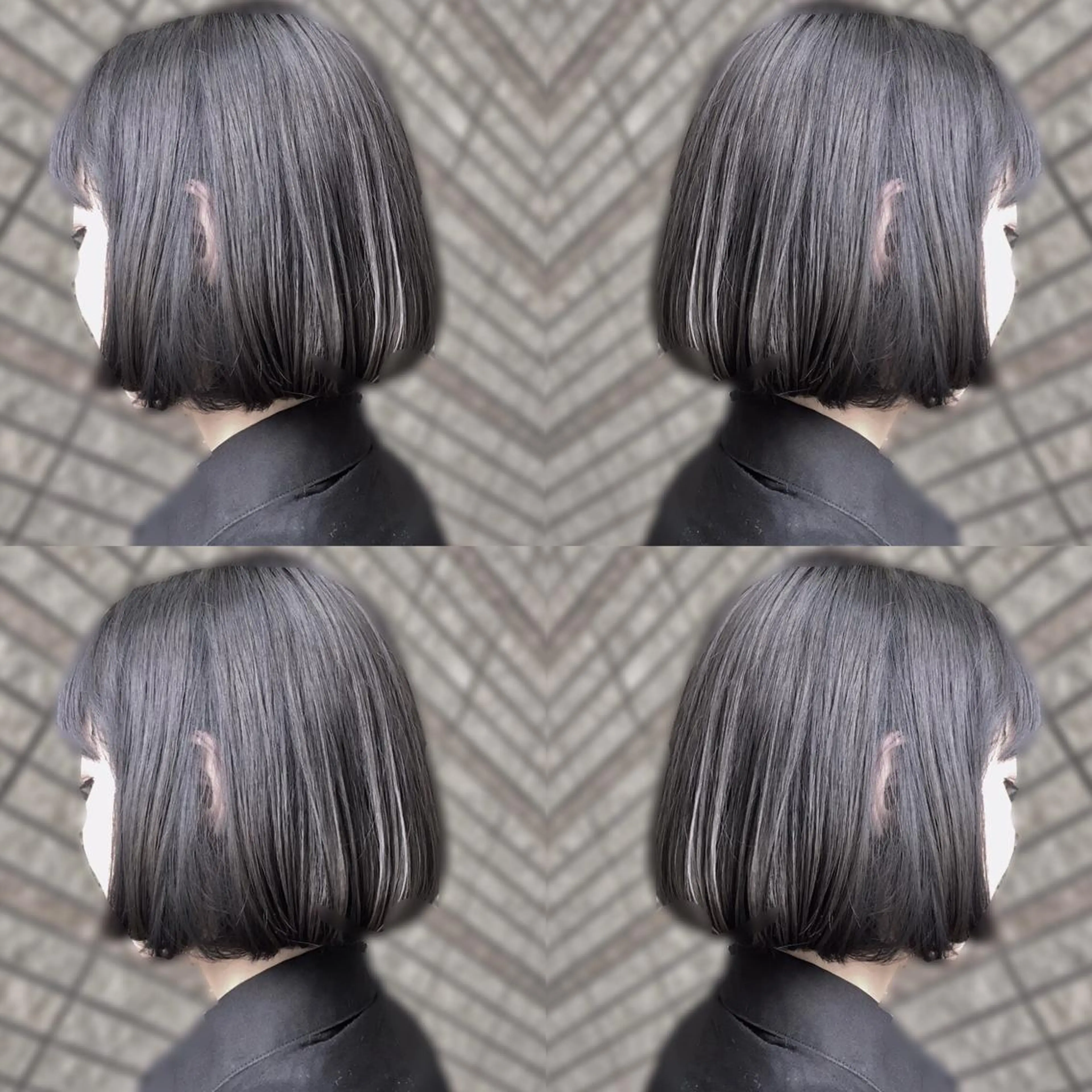 ショート カラー グレージュ ボブ 縮毛矯正 N° jillva ♦️川端裕司♦️のヘアスタイル