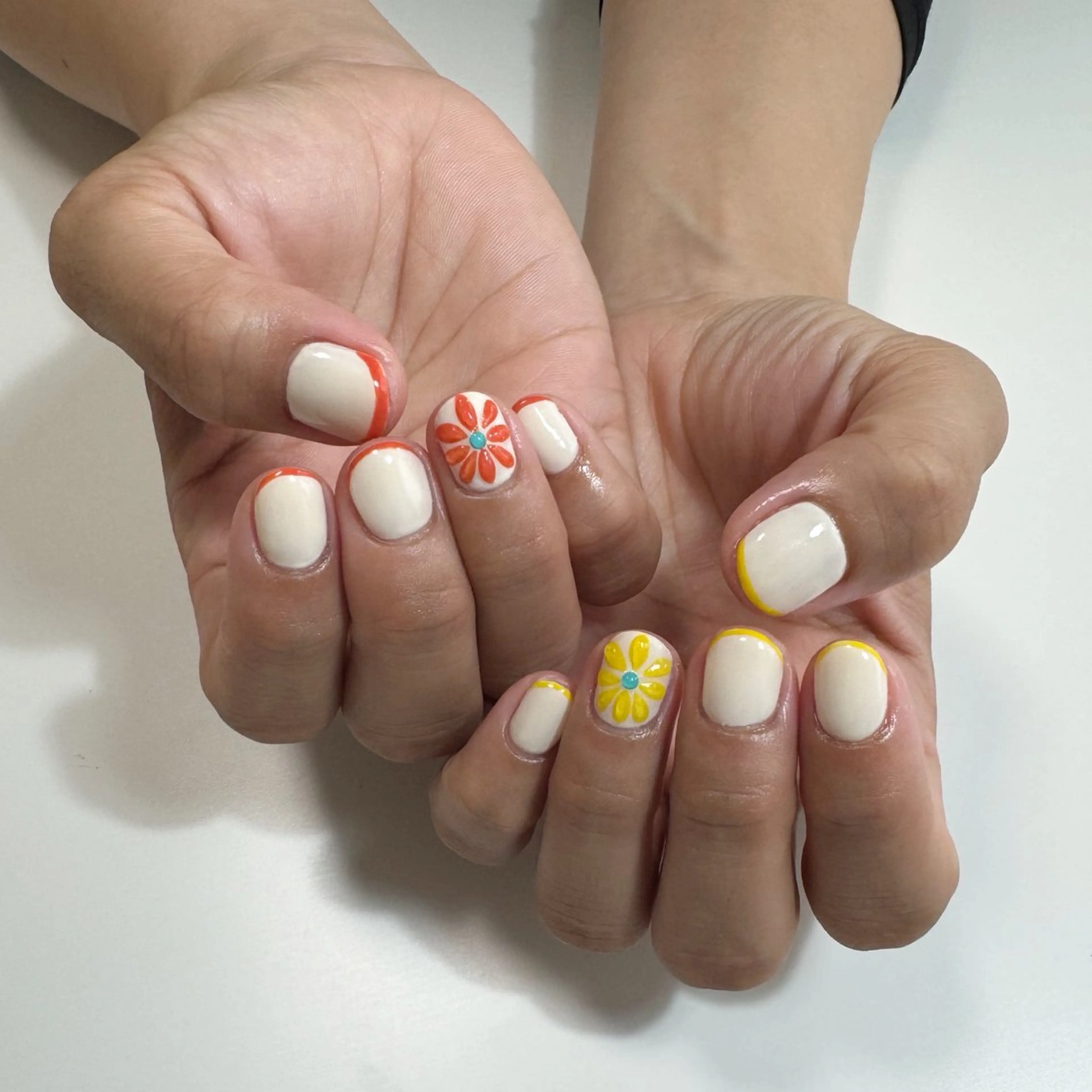 ネイル 持ち込み ぷっくりネイル nail salon niuのネイルデザイン