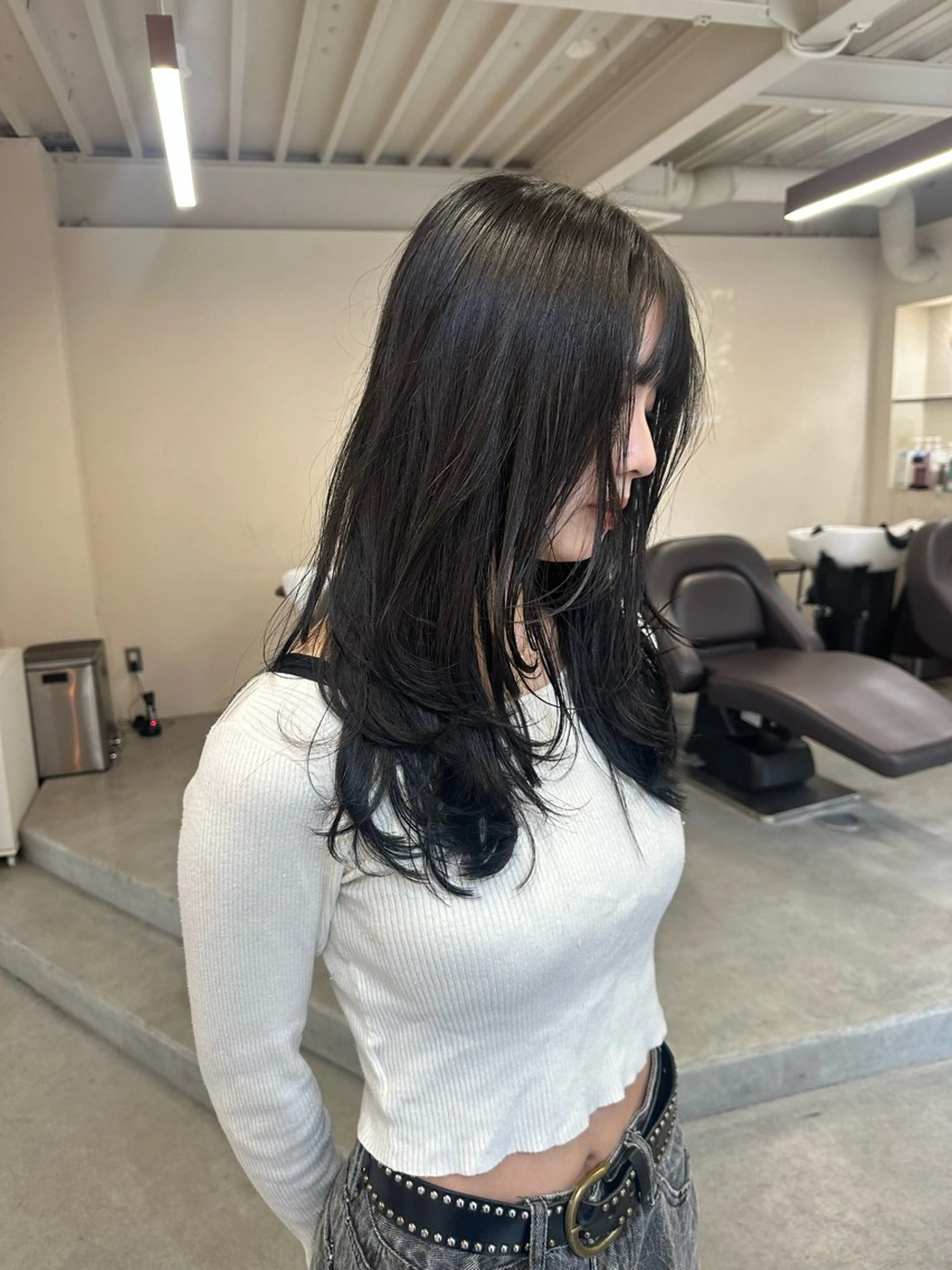 ロング カット ヘアカラー トリートメント Masena所属・Director 🌈中川慎之介のヘアスタイル