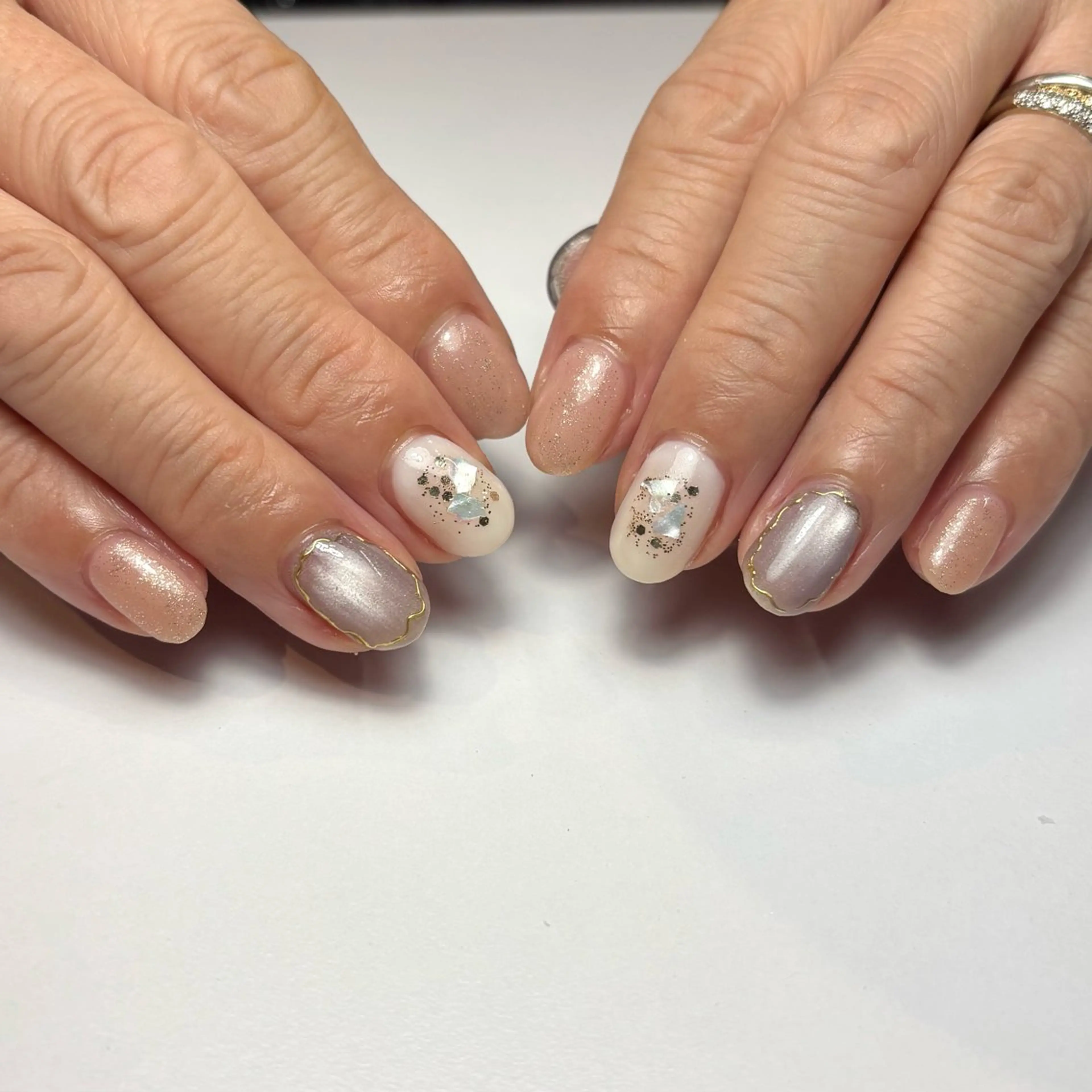 ネイル ハンドネイル BOTA NAIL UMIのネイルデザイン