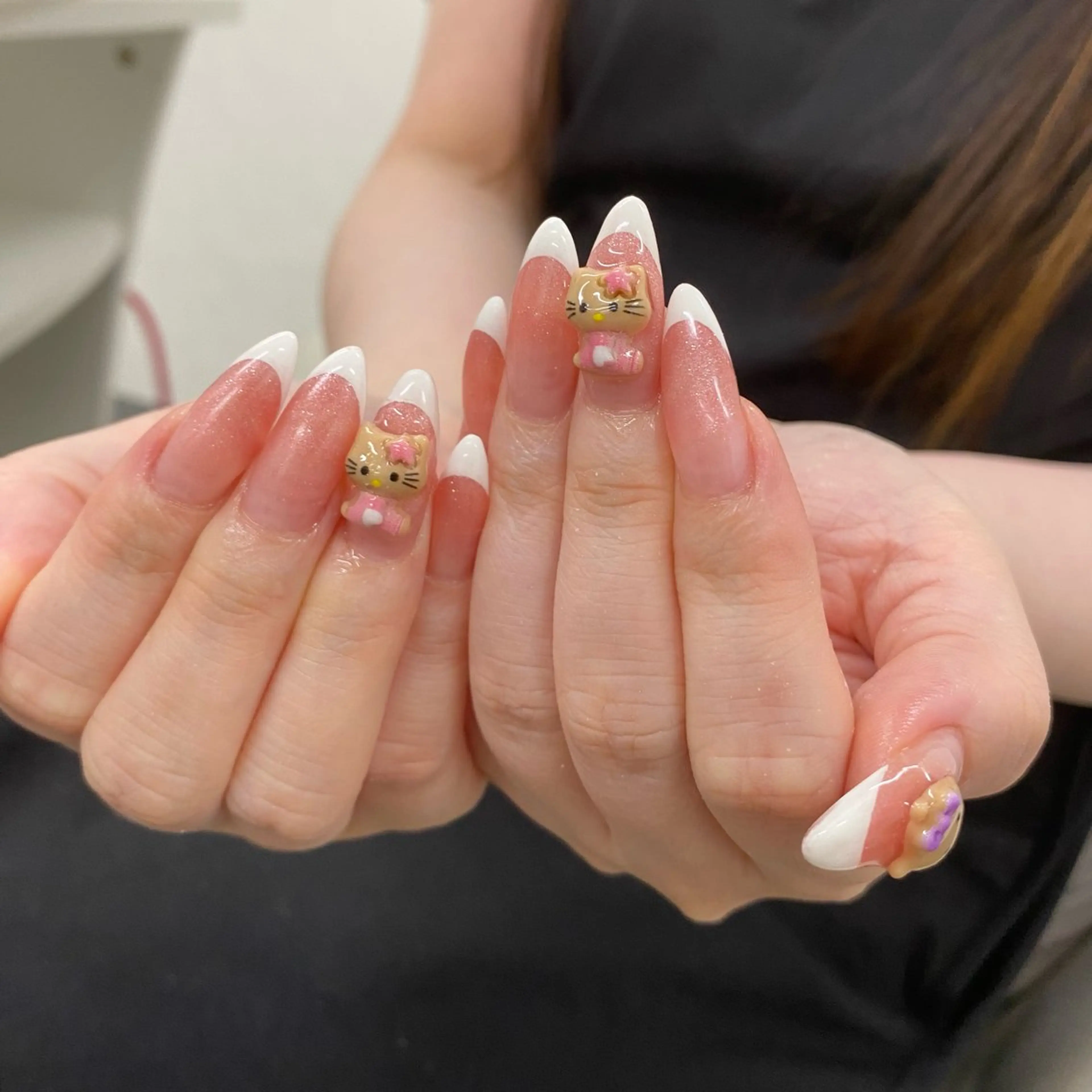 ネイル フレンチネイル REINA ルレイル心斎橋のネイルデザイン