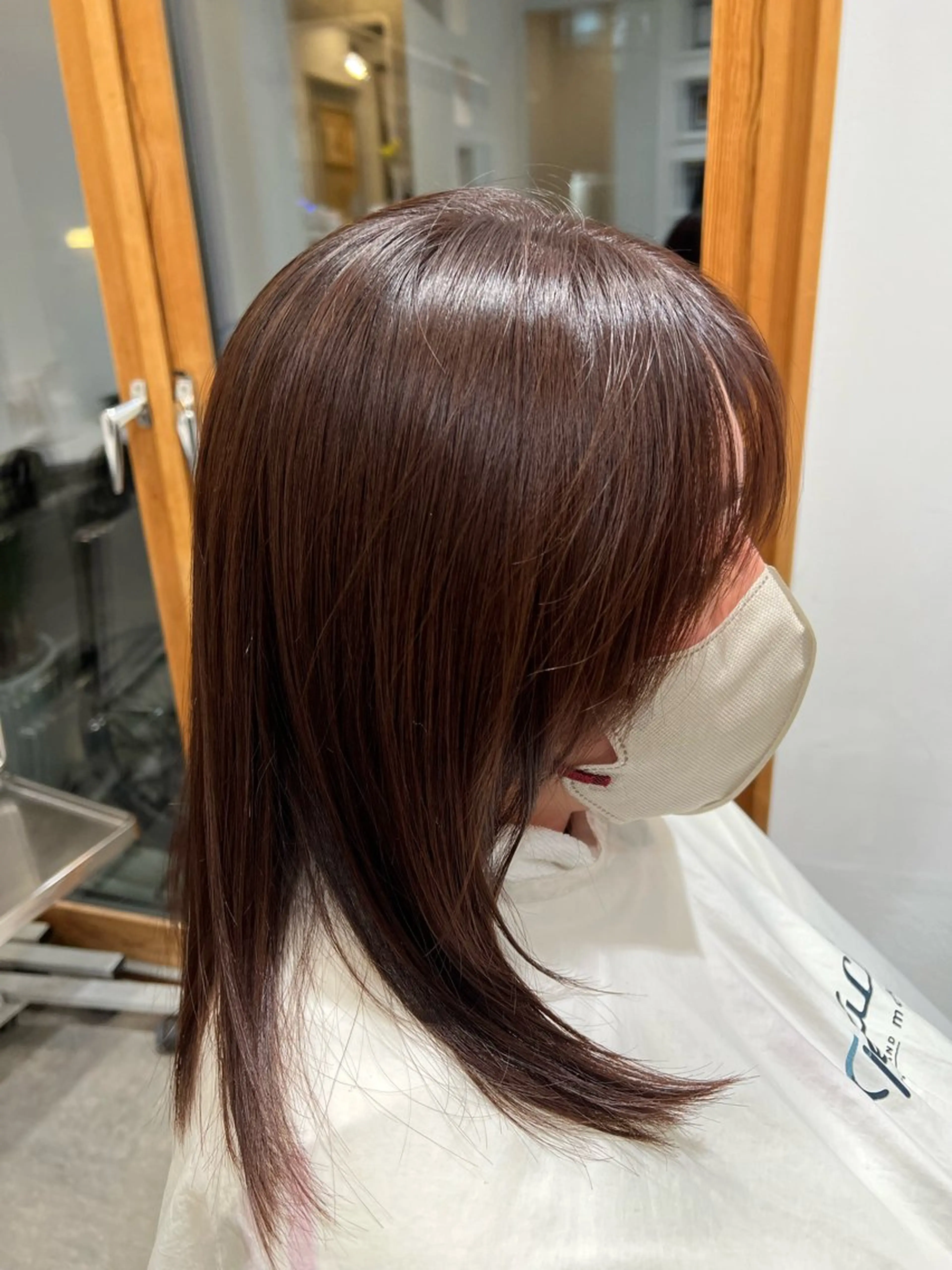 セミロング カラー ヘアアレンジ ブリーチ 透明感カラー トリートメント ヘアカラー トリートメント 🌱カラー&トリート メント🌱SOUTAのヘアスタイル