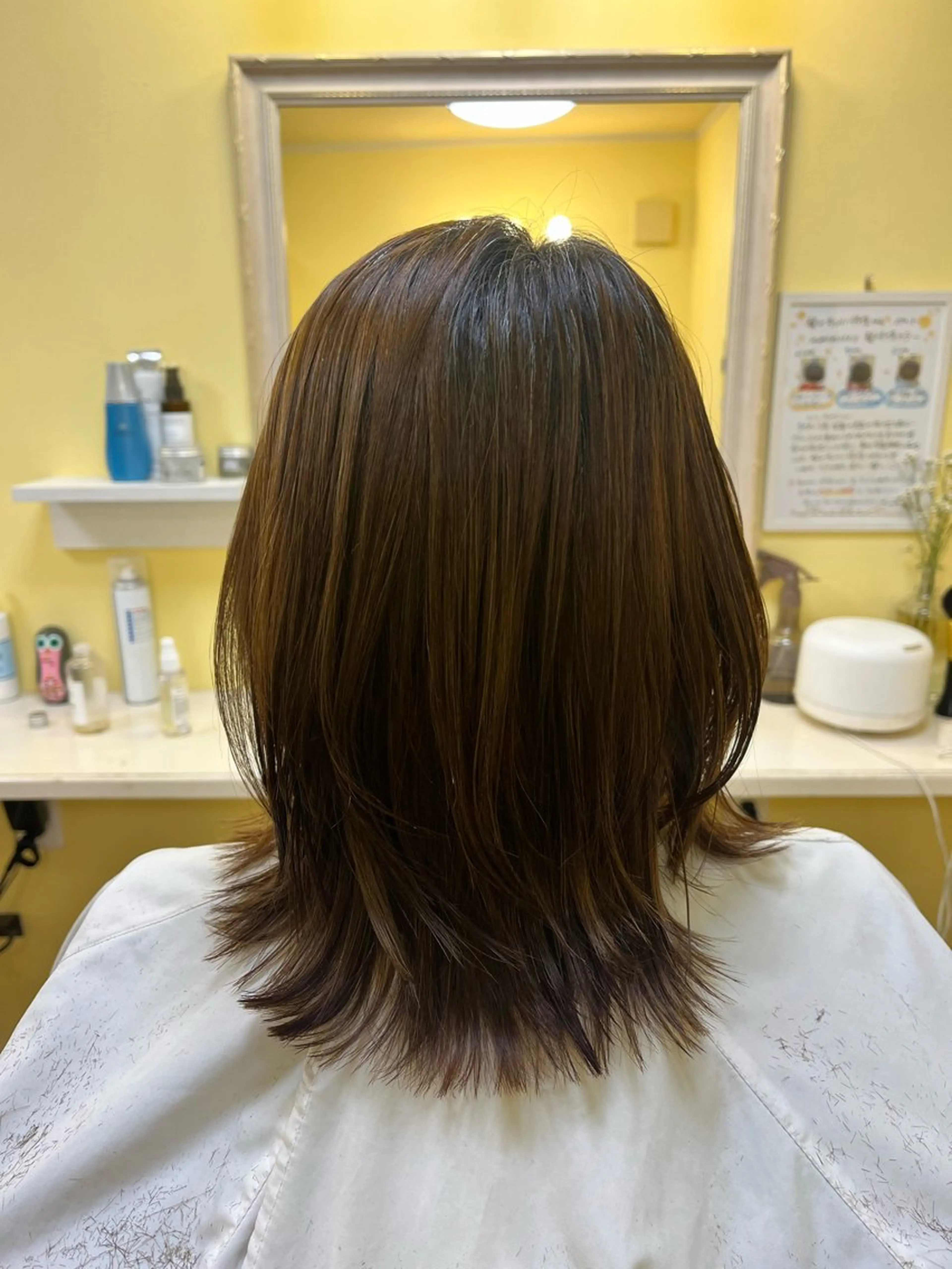 ミディアム Hair Design MoMO所属・MoMO北三条駅 ꕤ︎︎·͜·さとうのヘアスタイル