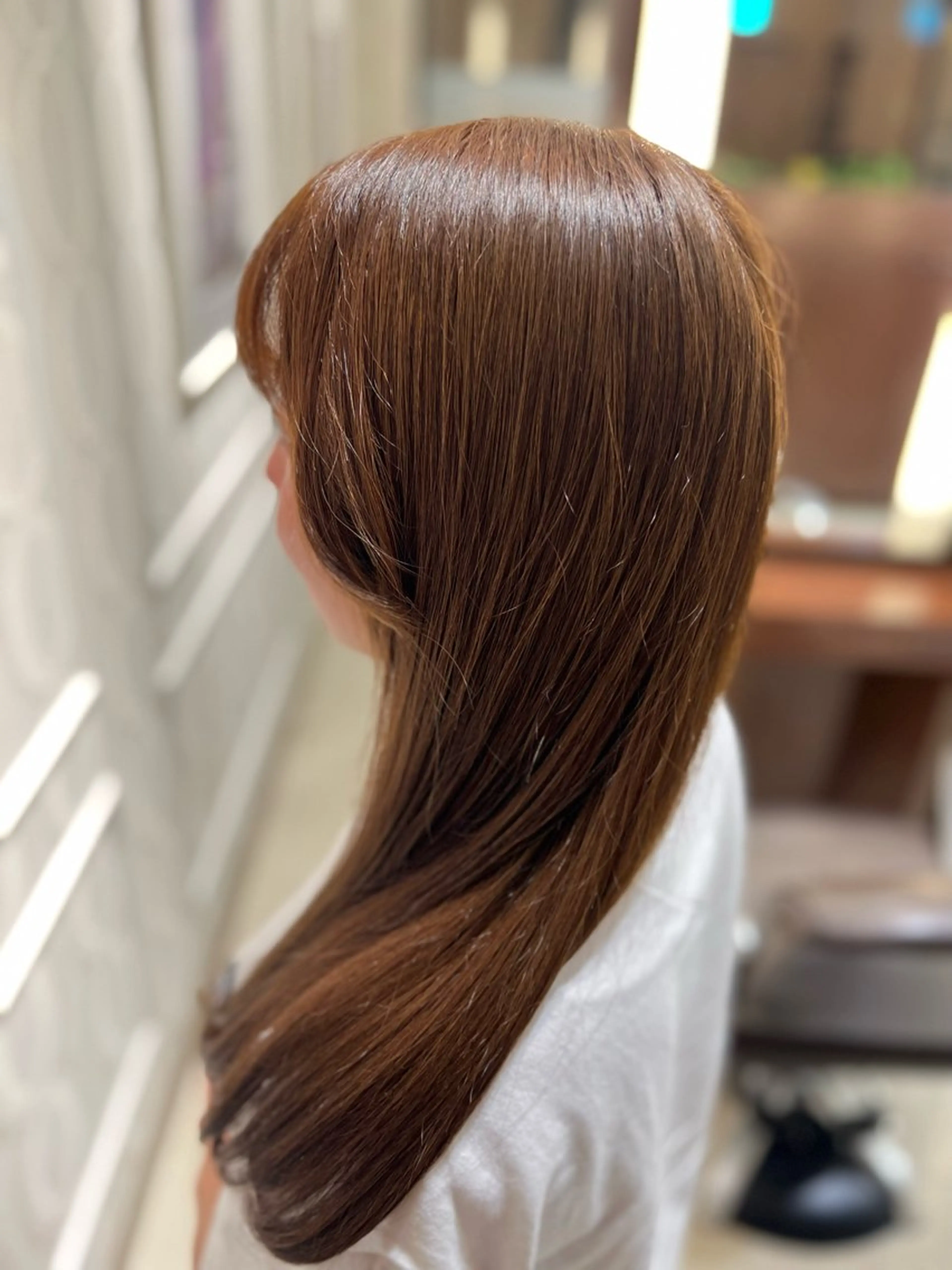 ロング カラー ブリーチ ブリーチなしカラー 鈴木 一翔のヘアスタイル