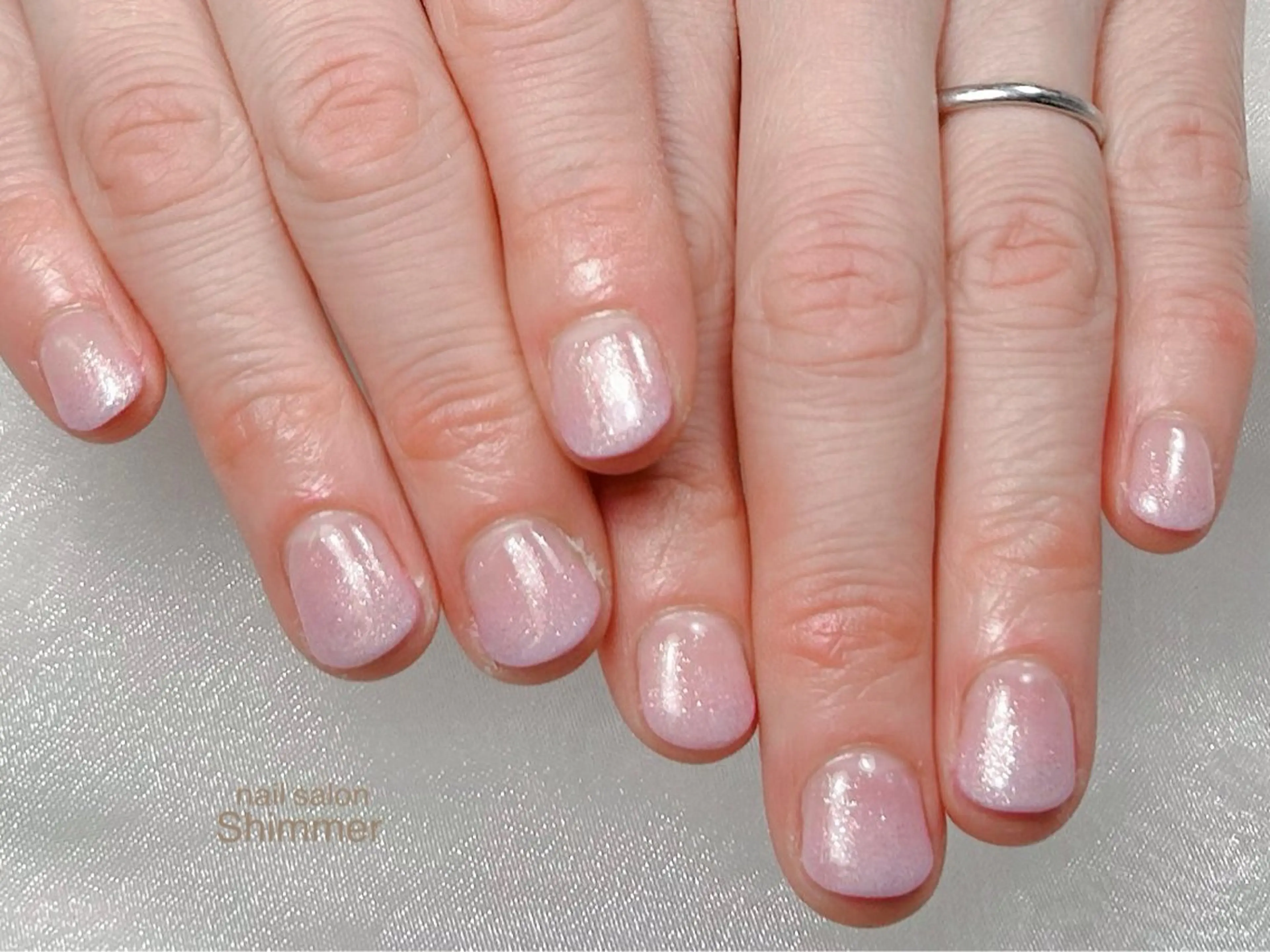 ネイル ハンドネイル Shimmer Risaのネイルデザイン