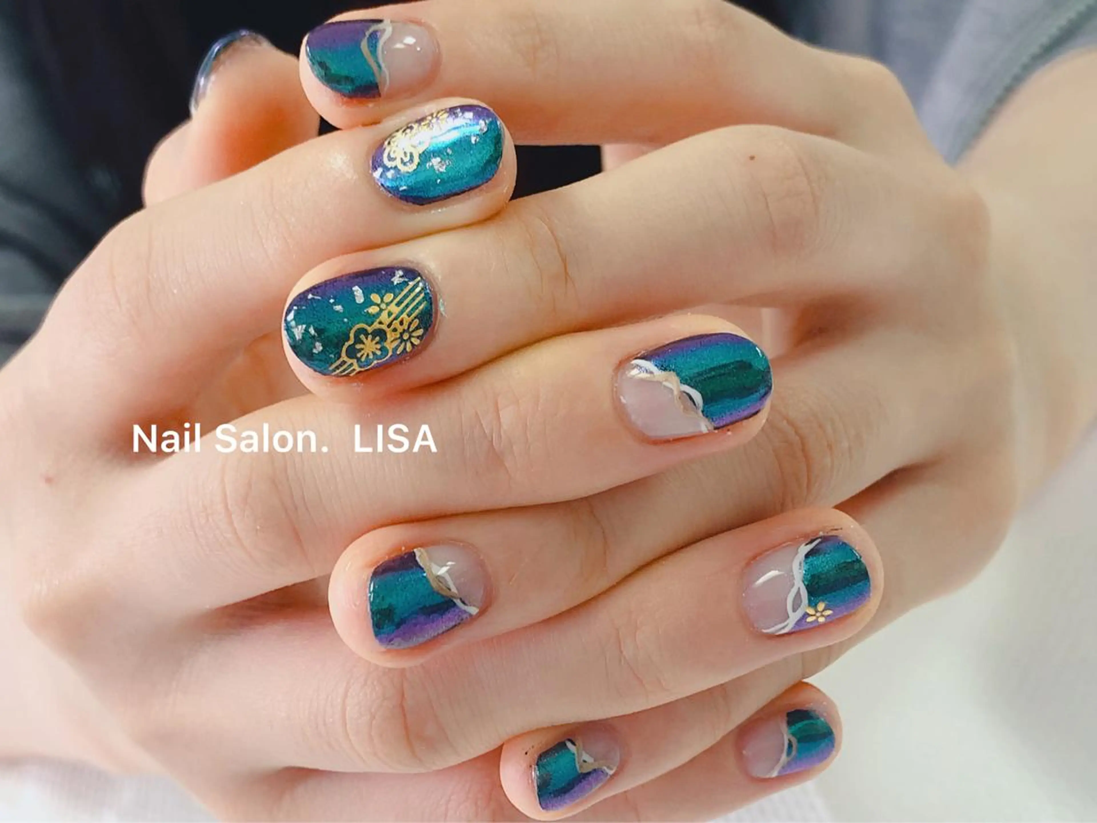 ネイル 持ち込み 🎀 RI🎀のネイルデザイン