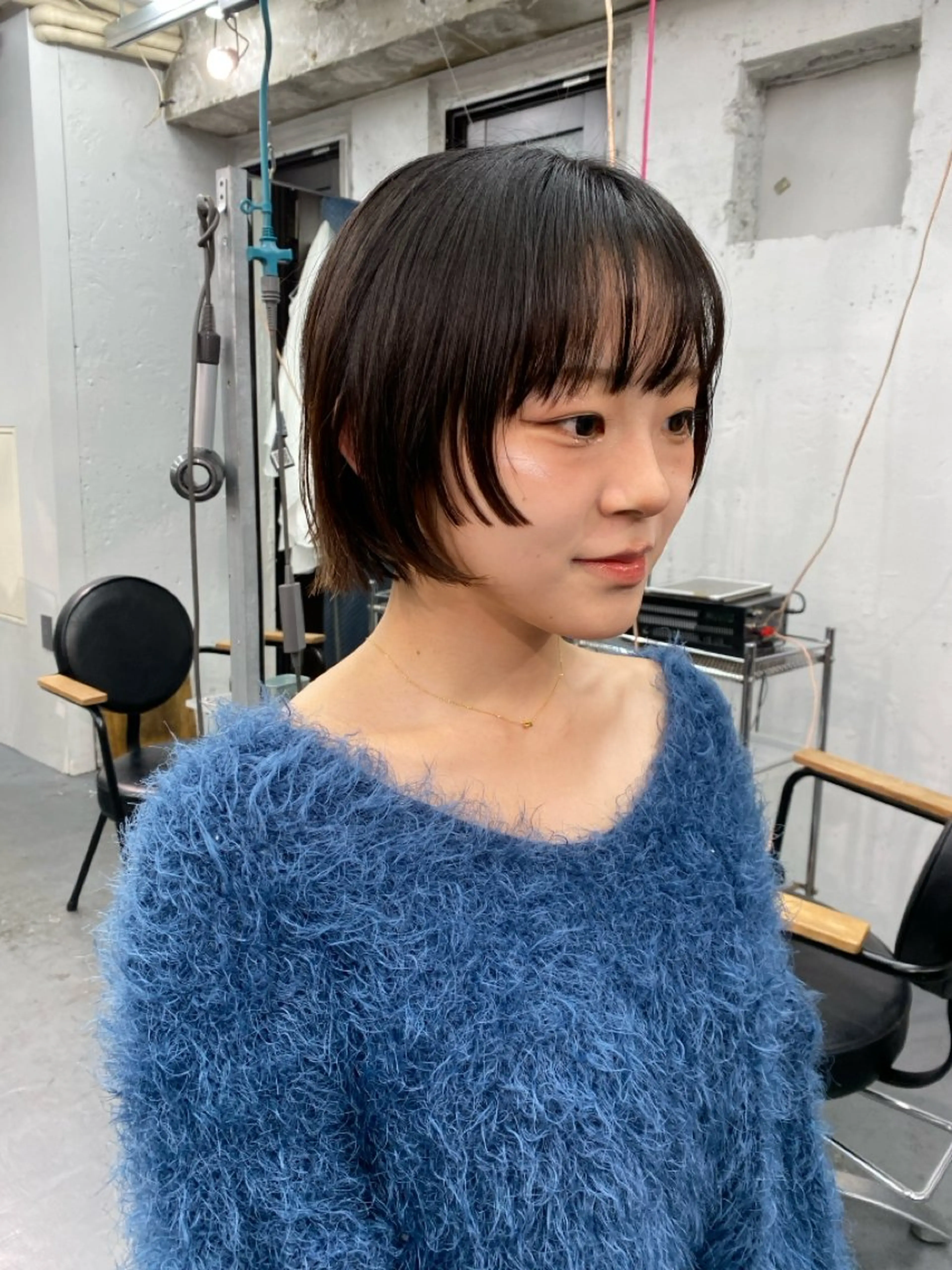 ミディアム ボブ 姫カット code+lim所属・平沼 祐哉/パーマのヘアスタイル