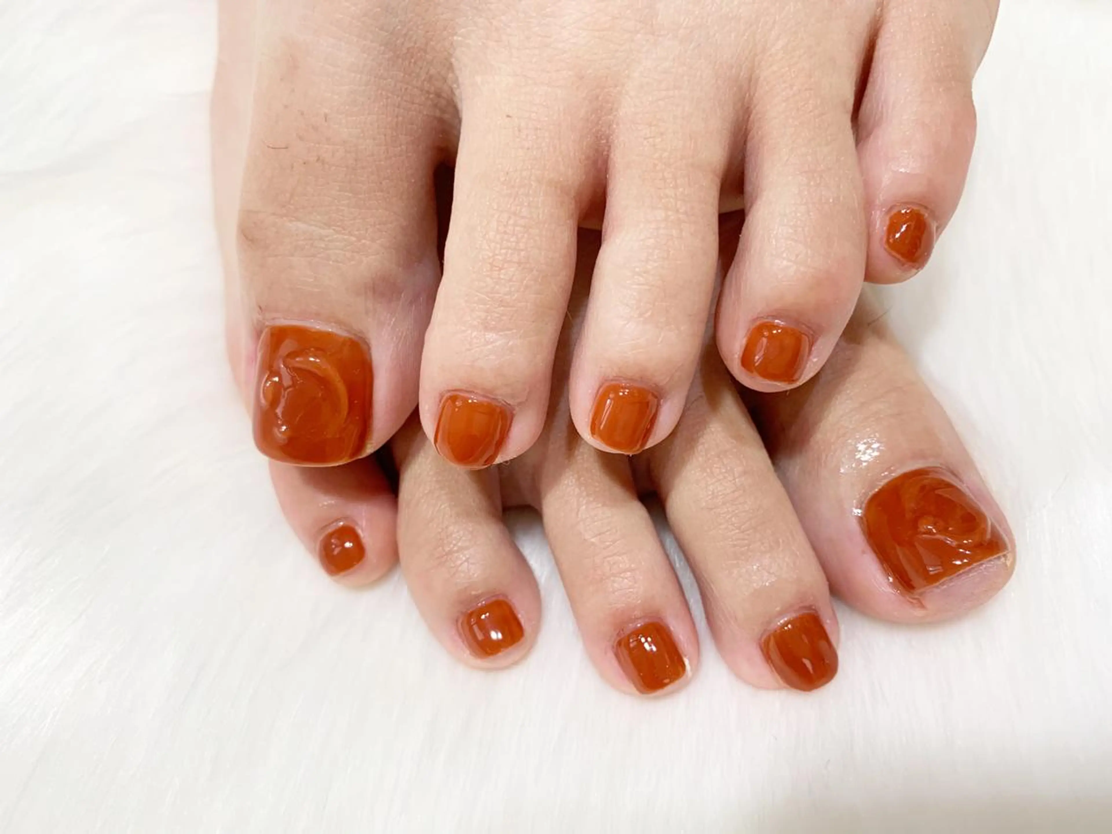 ネイル フットネイル 渡邊 亜貴のネイルデザイン