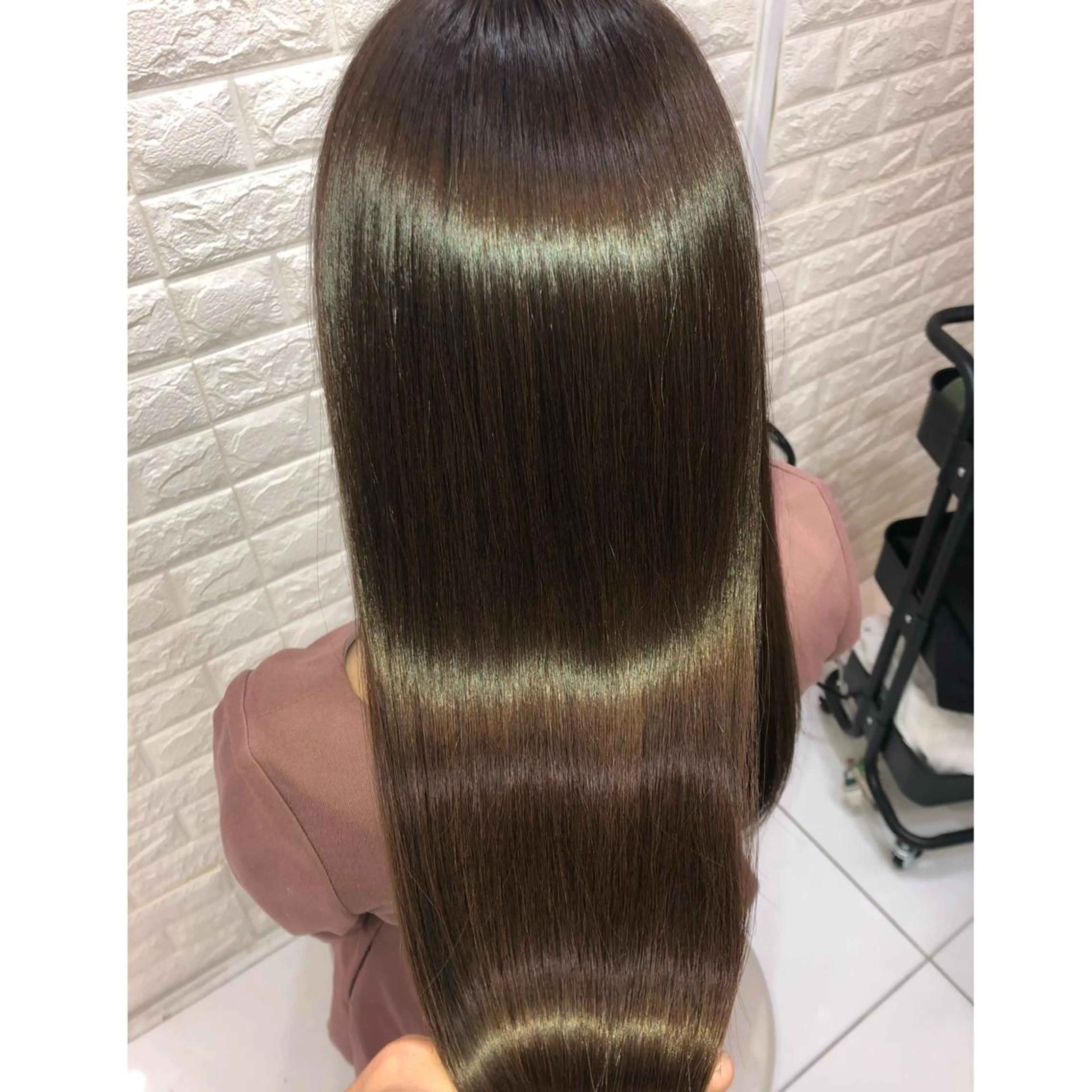 セミロング カラー アクアカラー 髪質改善 トリートメント カット ヘアカラー 縮毛矯正 トリートメント ✨美髪専門サロン✨ seasonsのヘアスタイル