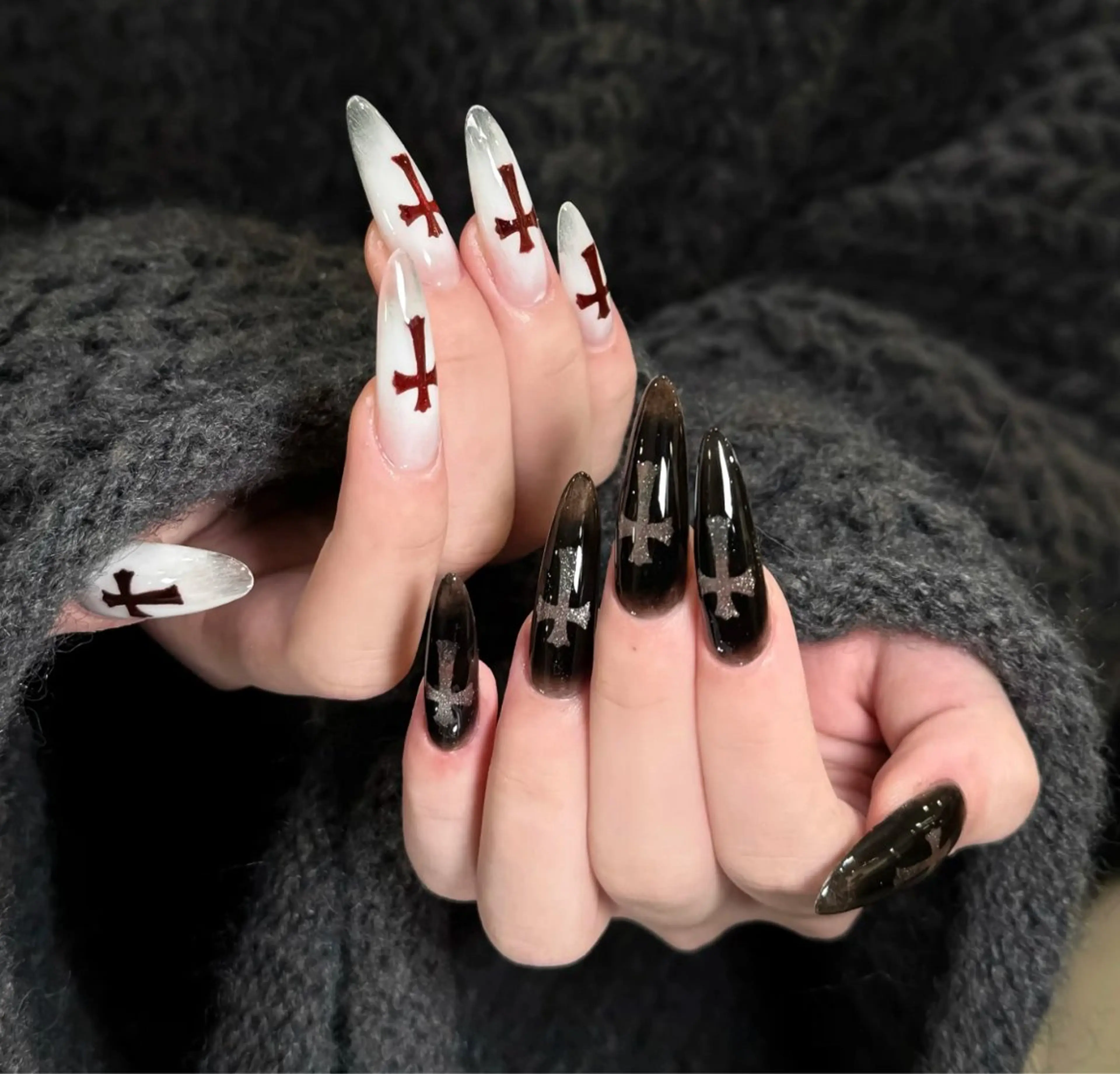 ネイル ハロウィン 韓国ネイル ハンドネイル iNEKO所属・Lee Leeのネイルデザイン