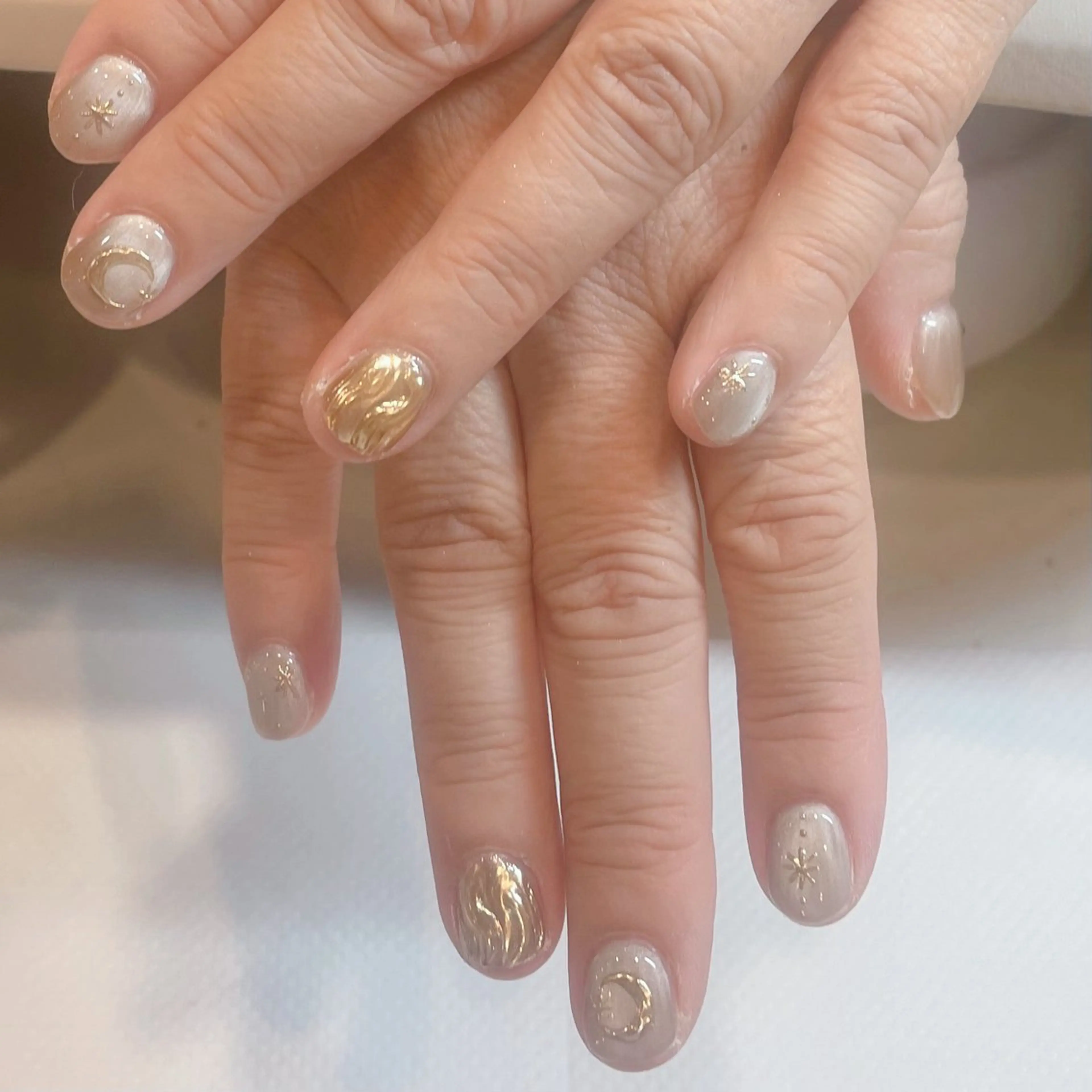 ネイル 冬ネイル CITRON🍊 HARUKAのネイルデザイン