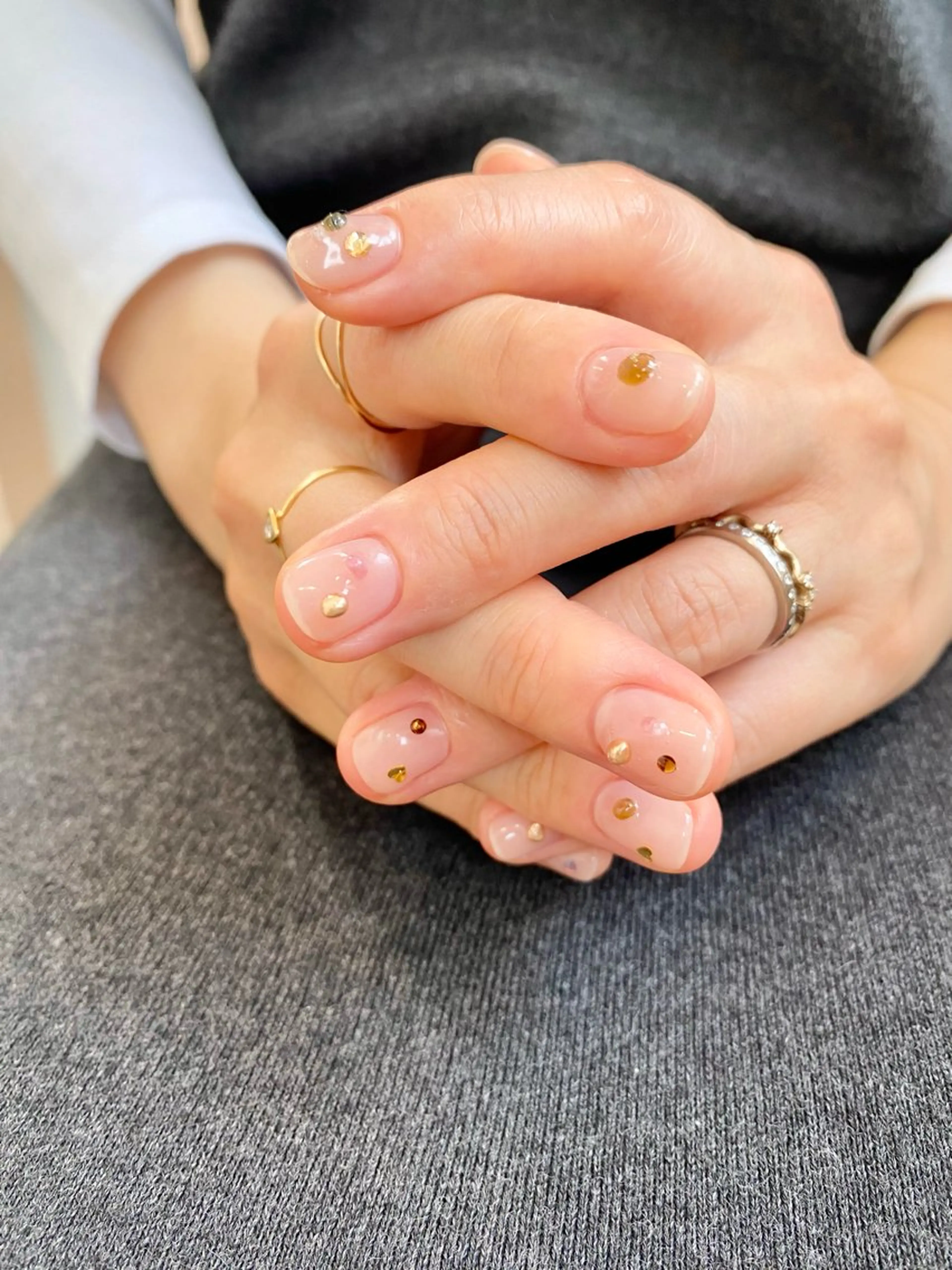 ショート ハンドネイル nail salon eru.のネイルデザイン