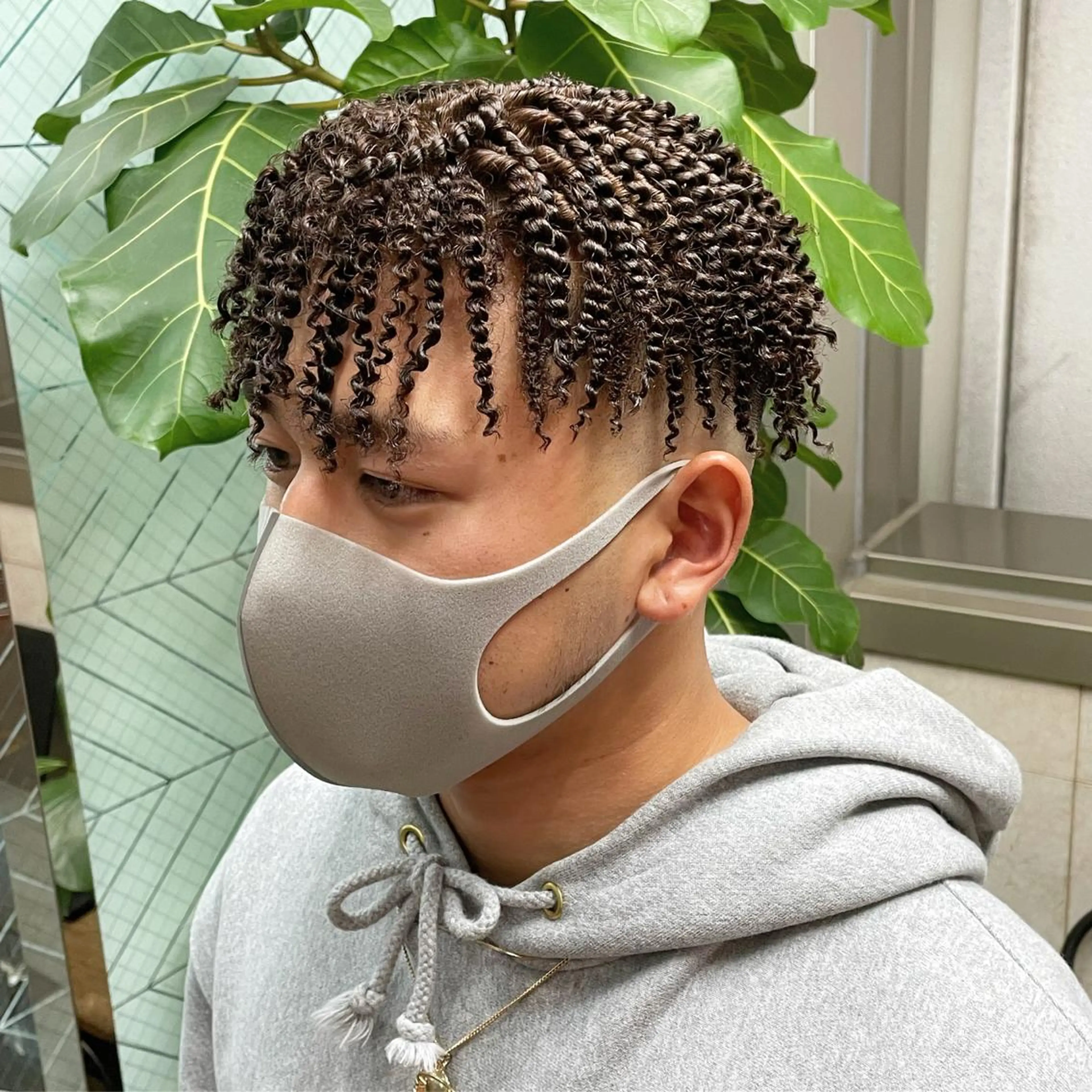 パーマ メンズ Le'a所属・渋谷/フェード/ 國分 翔のヘアスタイル